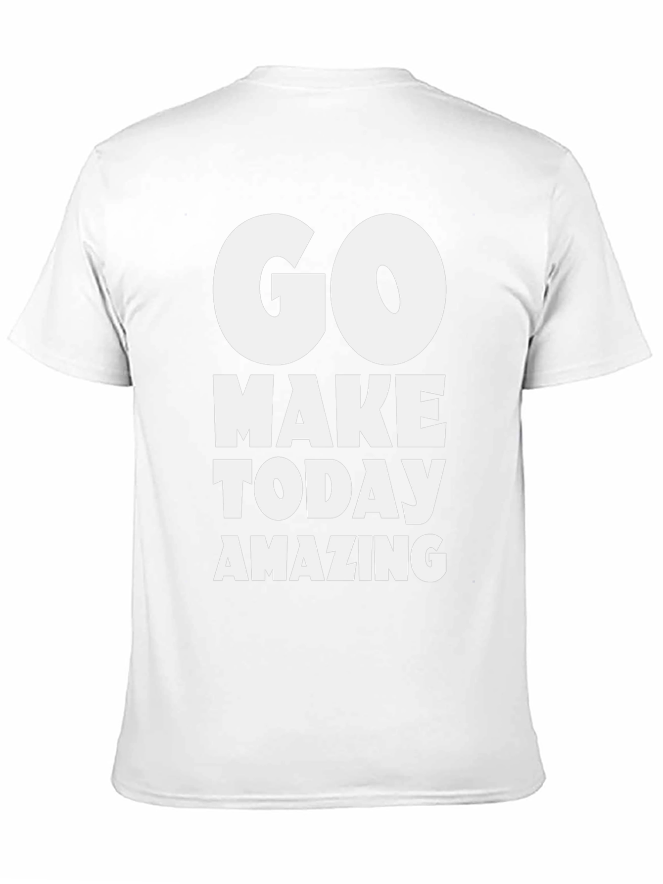 Go Make Today Amazing Black T-Shirt