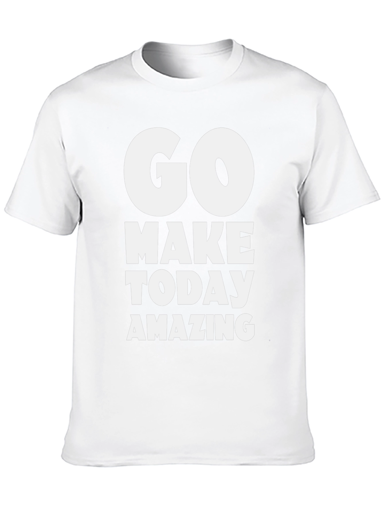 Go Make Today Amazing Black T-Shirt