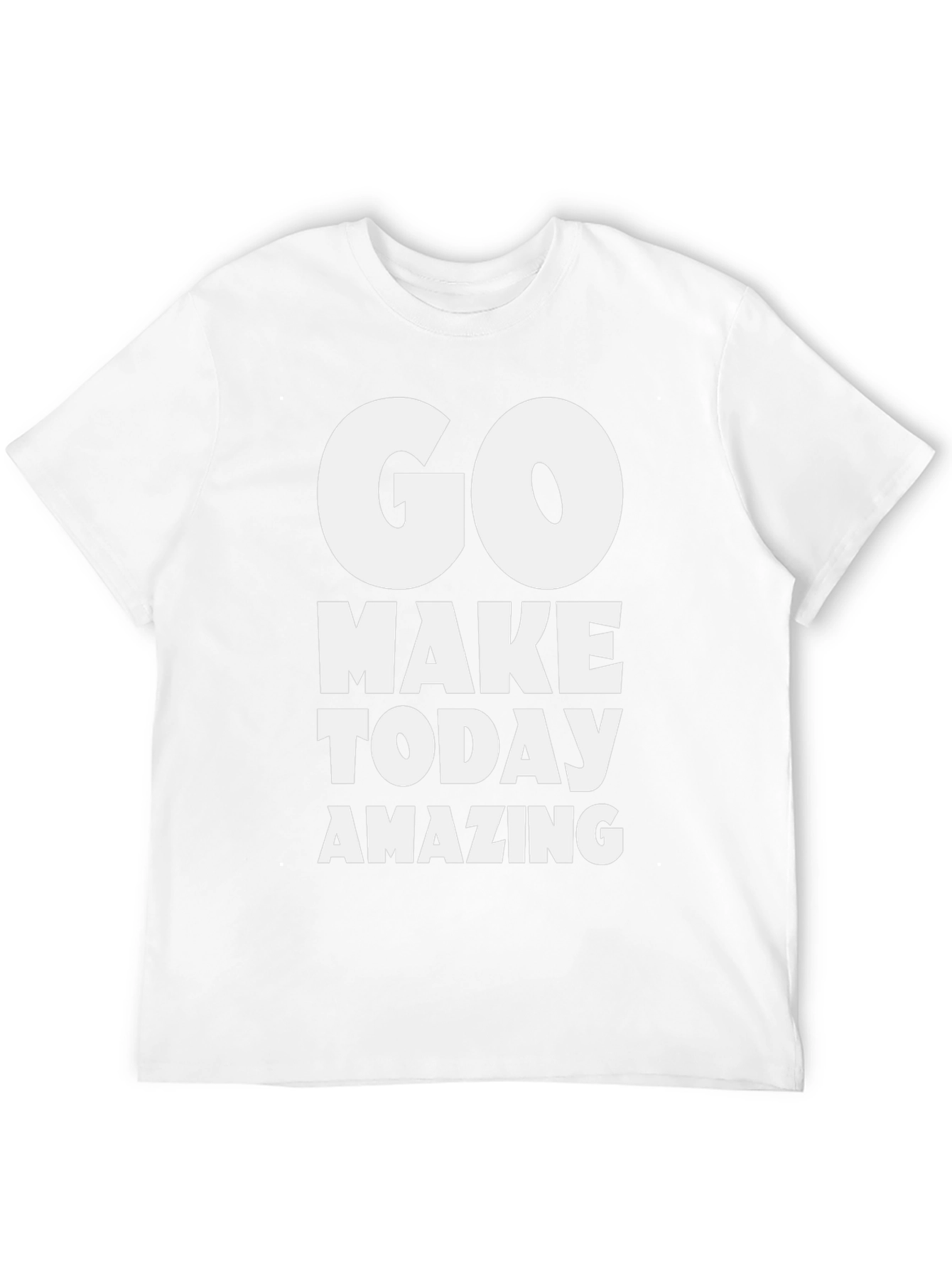 Go Make Today Amazing Black T-Shirt