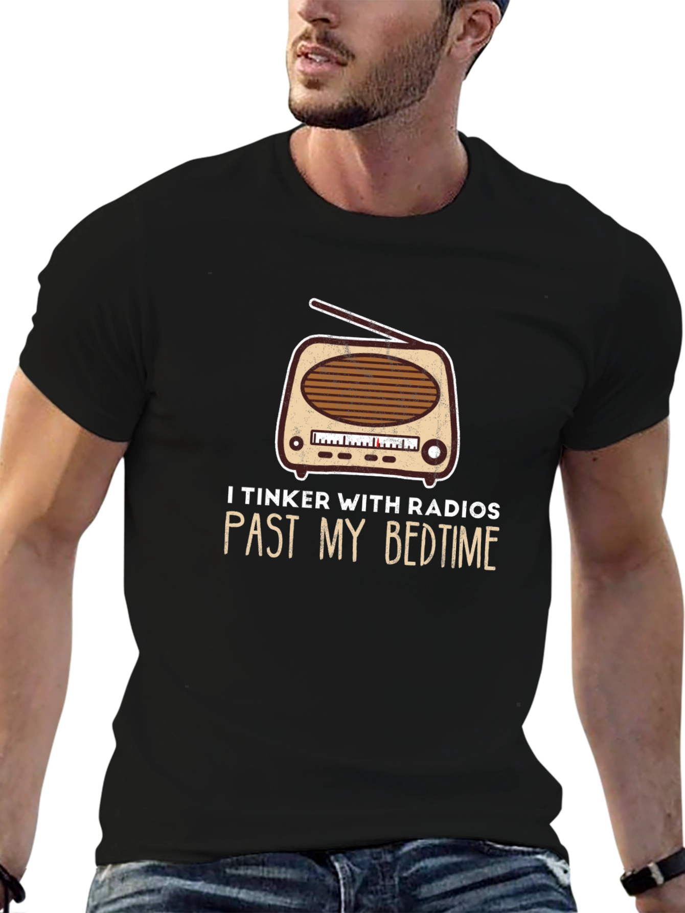 I Tinker With Radios Funny T-Shirt