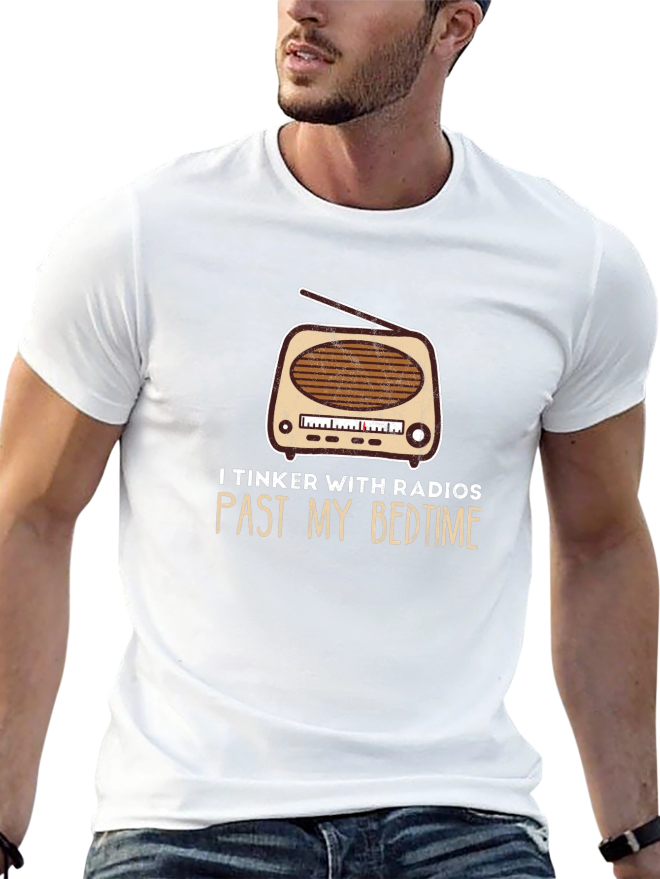 I Tinker With Radios Funny T-Shirt