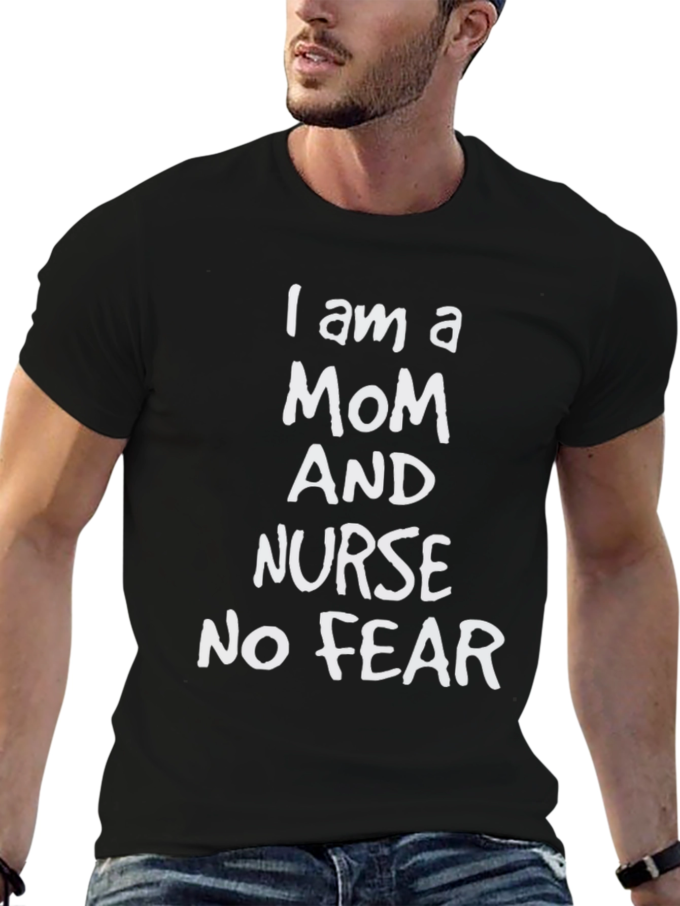 Mom and Nurse No Fear Graphic Tee