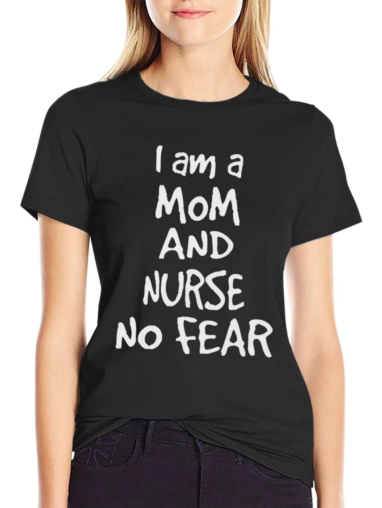 Mom and Nurse No Fear Graphic Tee