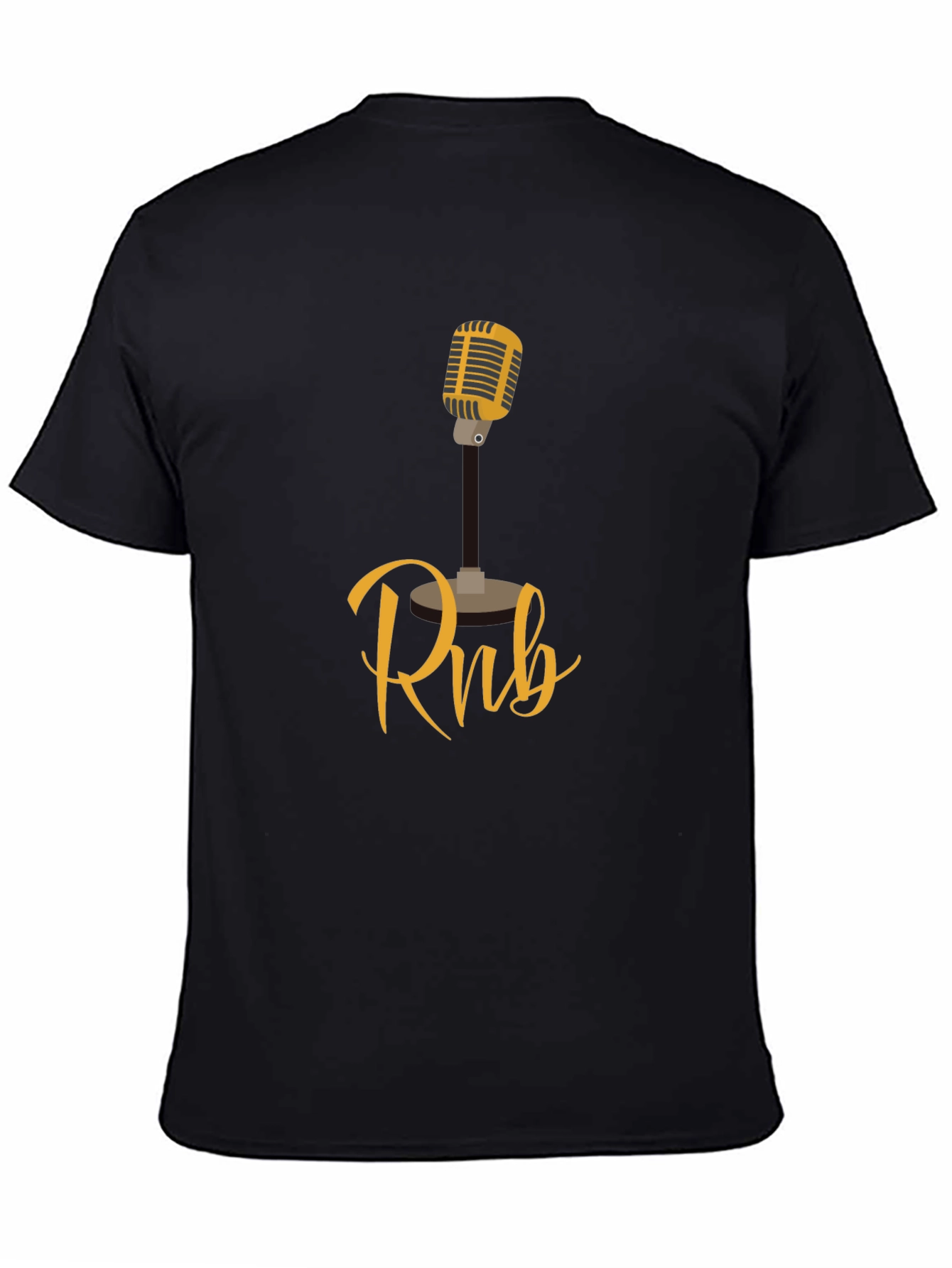 Rnb Microphone Graphic T-Shirt