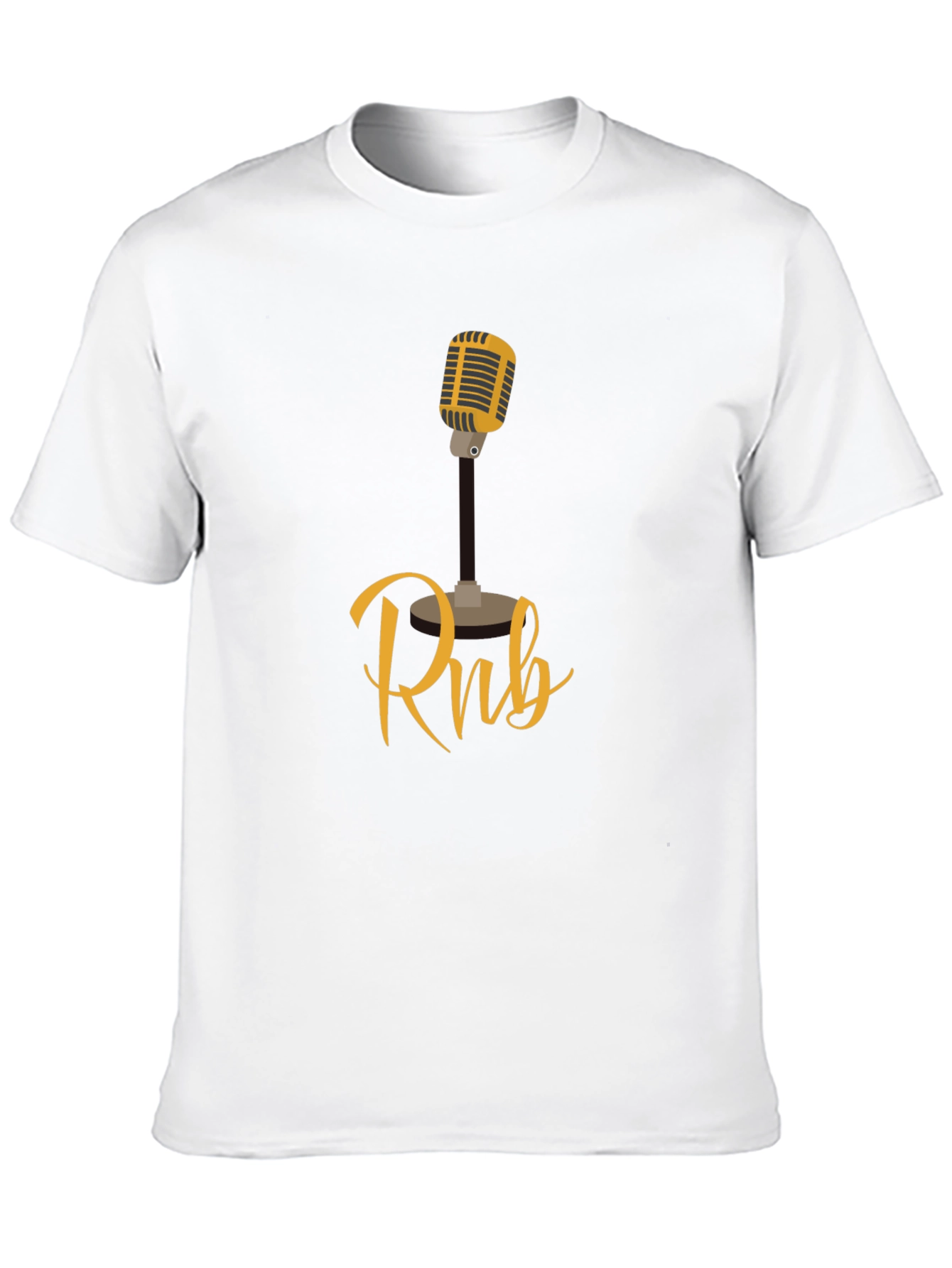 Rnb Microphone Graphic T-Shirt