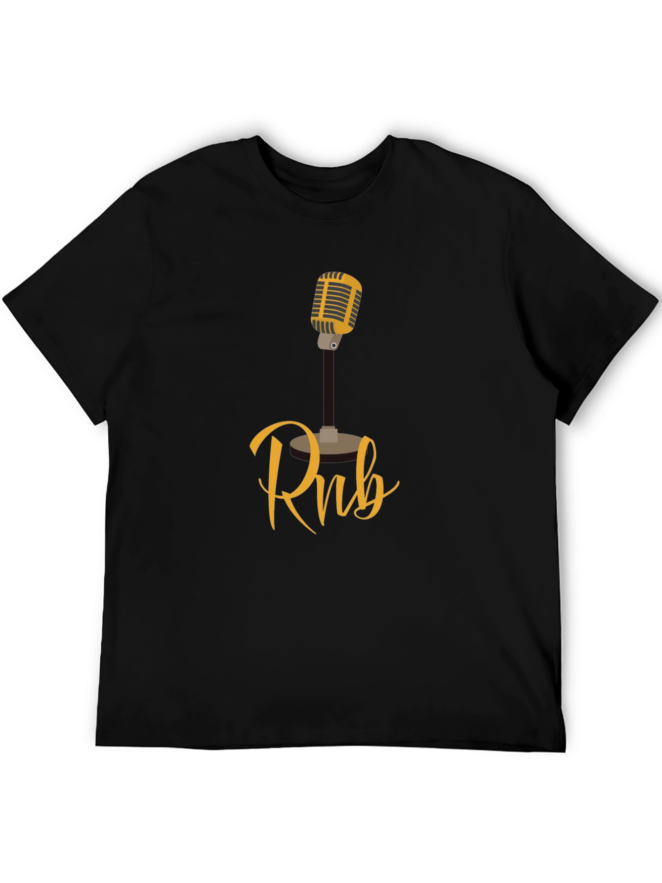 Rnb Microphone Graphic T-Shirt