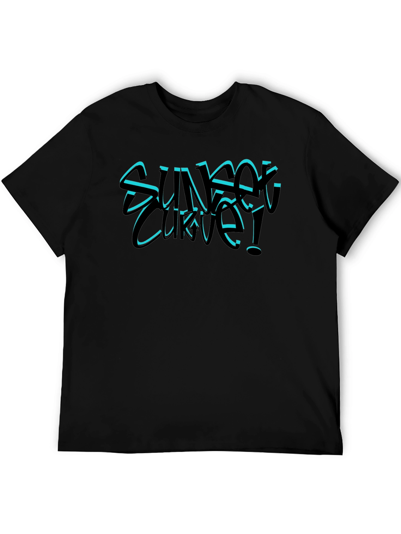 Sunset Curve Graphic T-Shirt - Band Tee