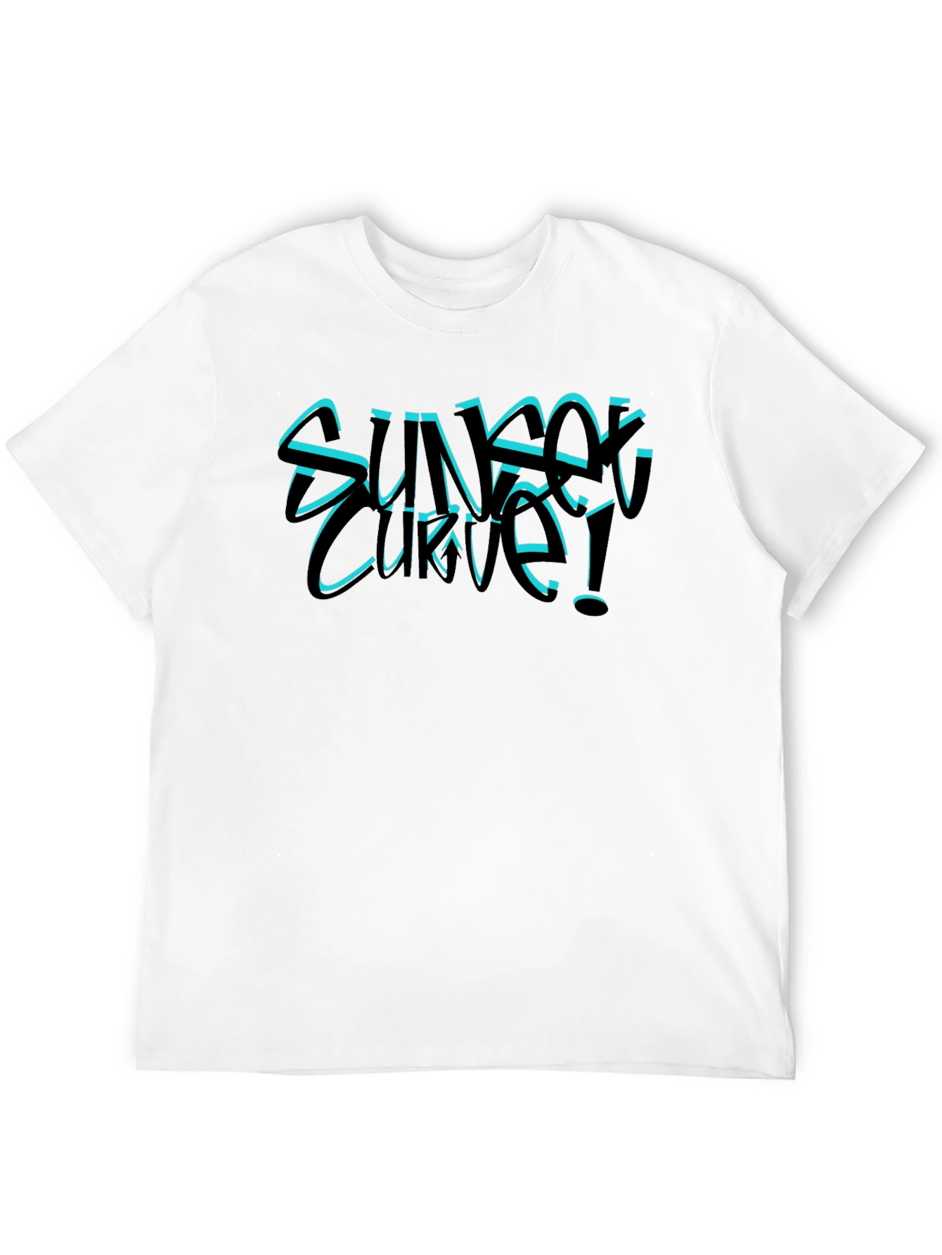Sunset Curve Graphic T-Shirt - Band Tee