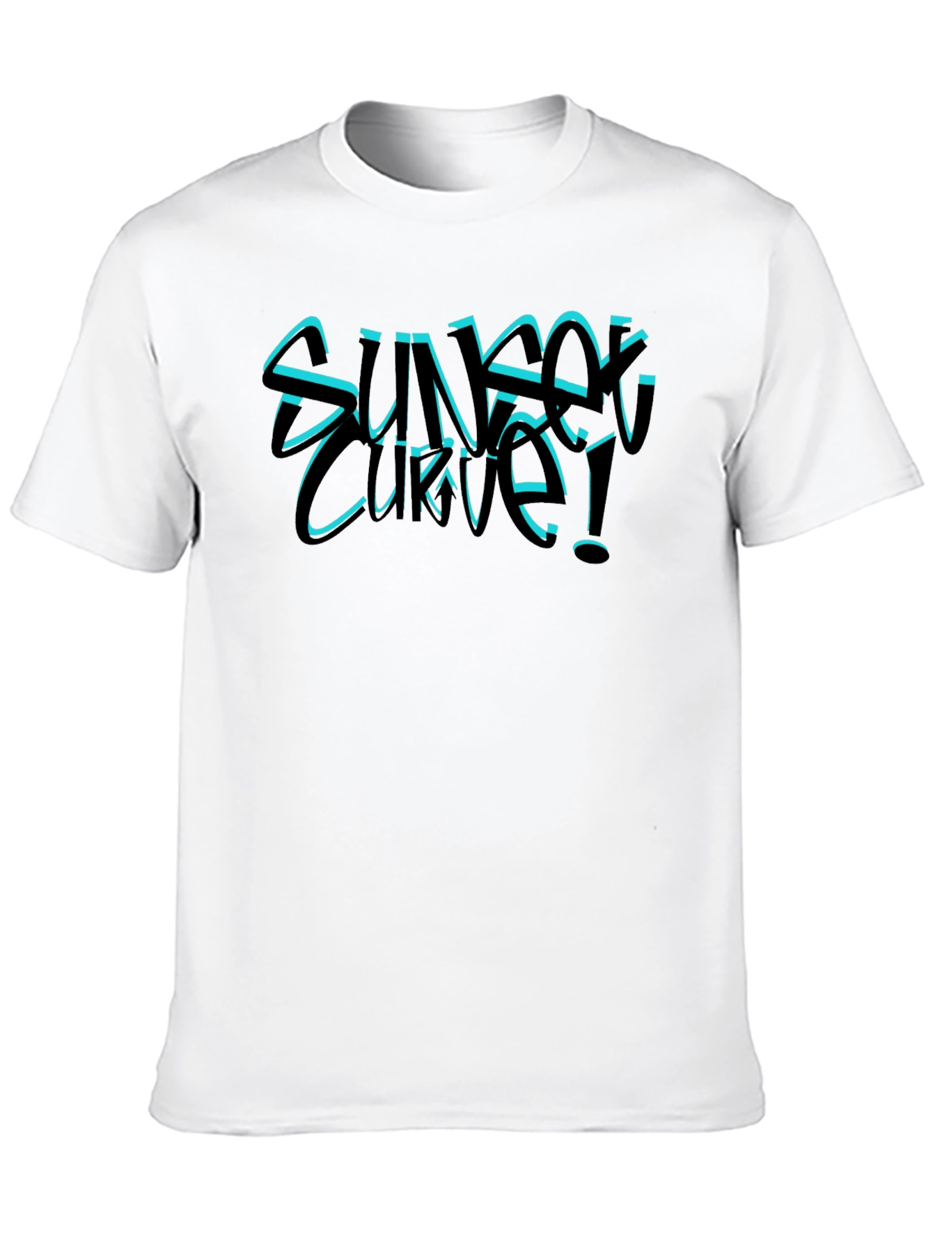 Sunset Curve Graphic T-Shirt - Band Tee