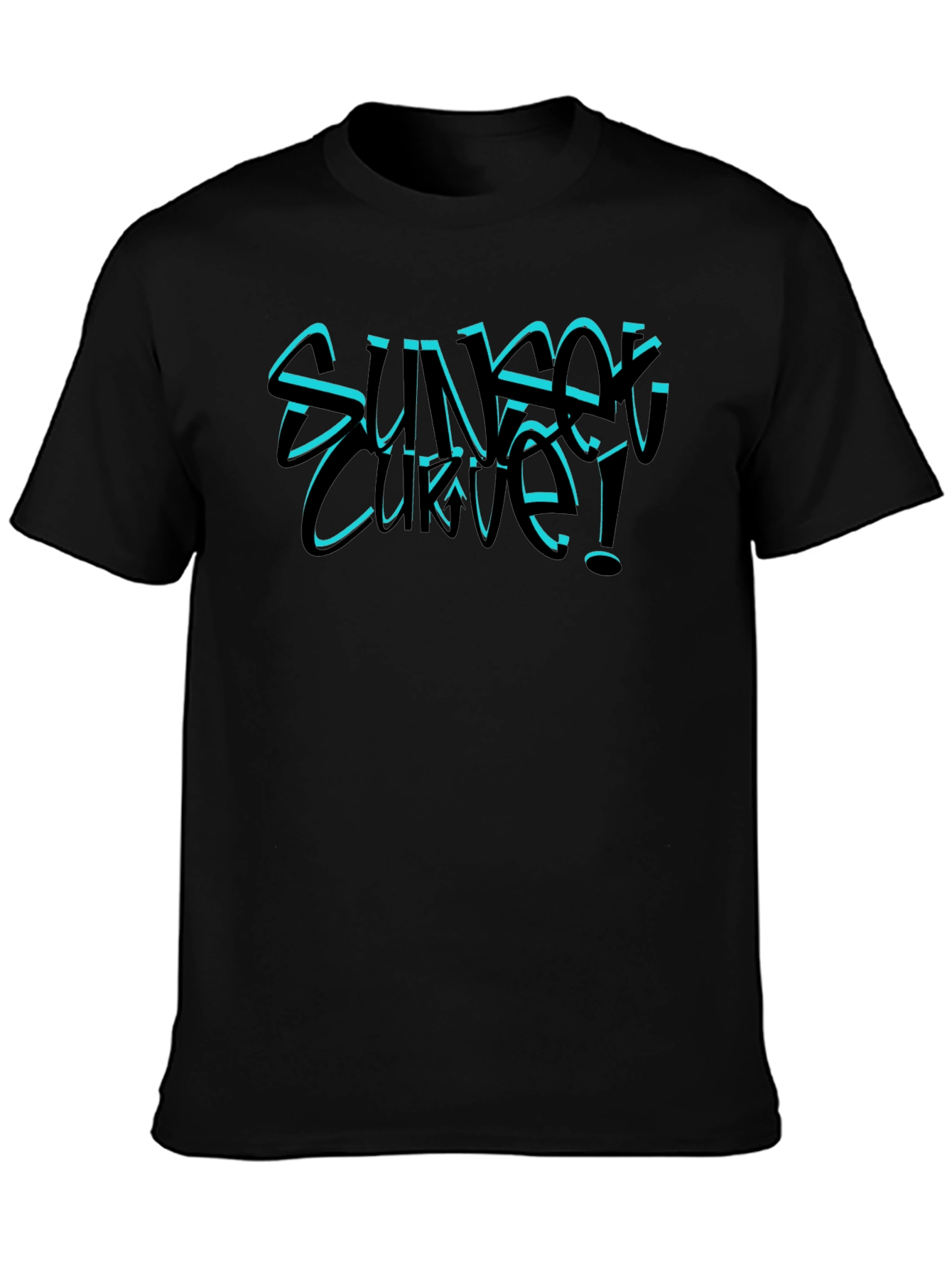 Sunset Curve Graphic T-Shirt - Band Tee