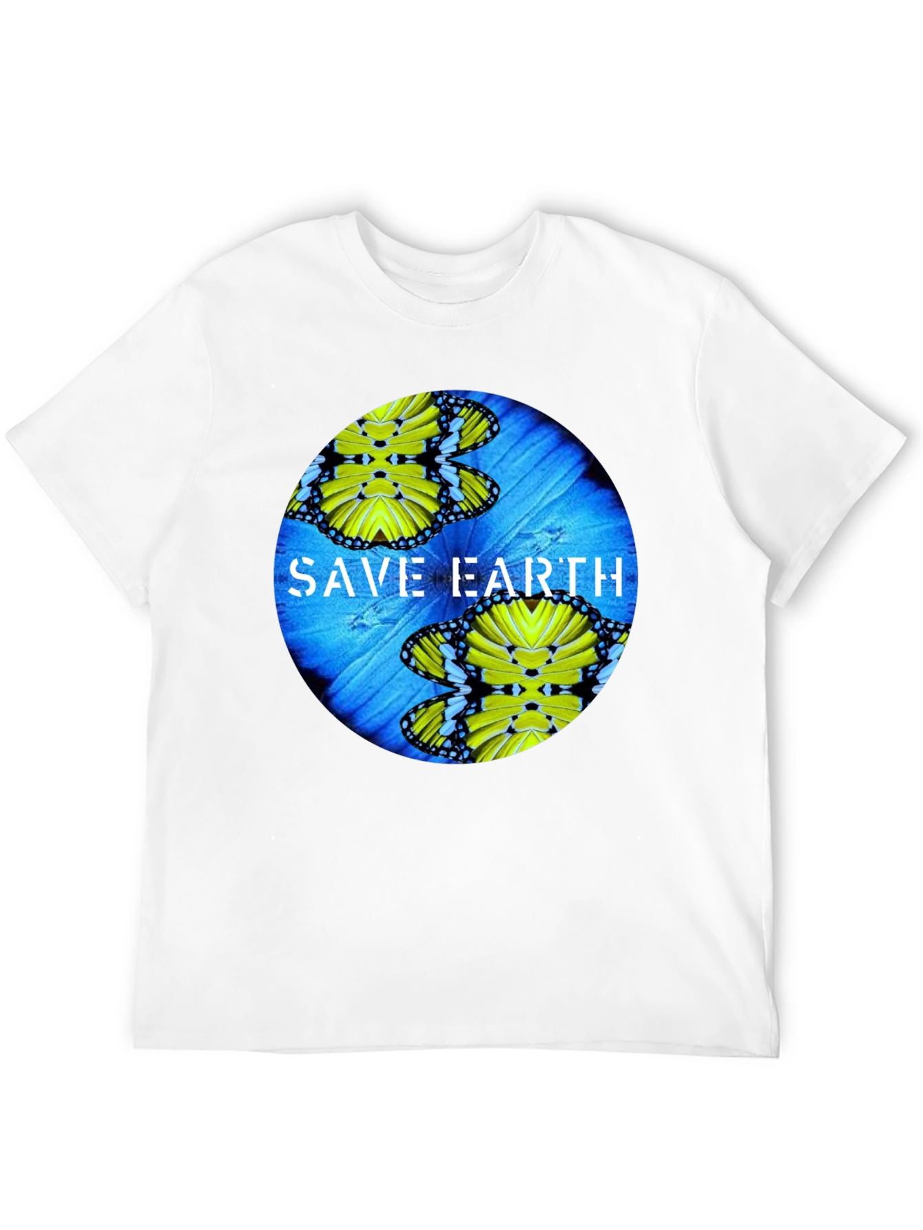 Save Earth Butterfly Graphic Tee