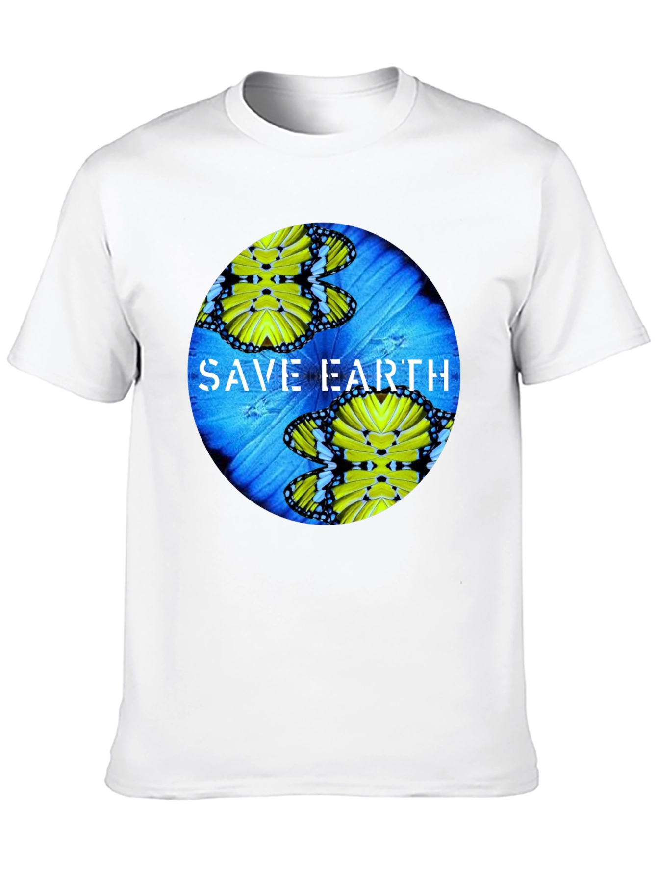 Save Earth Butterfly Graphic Tee