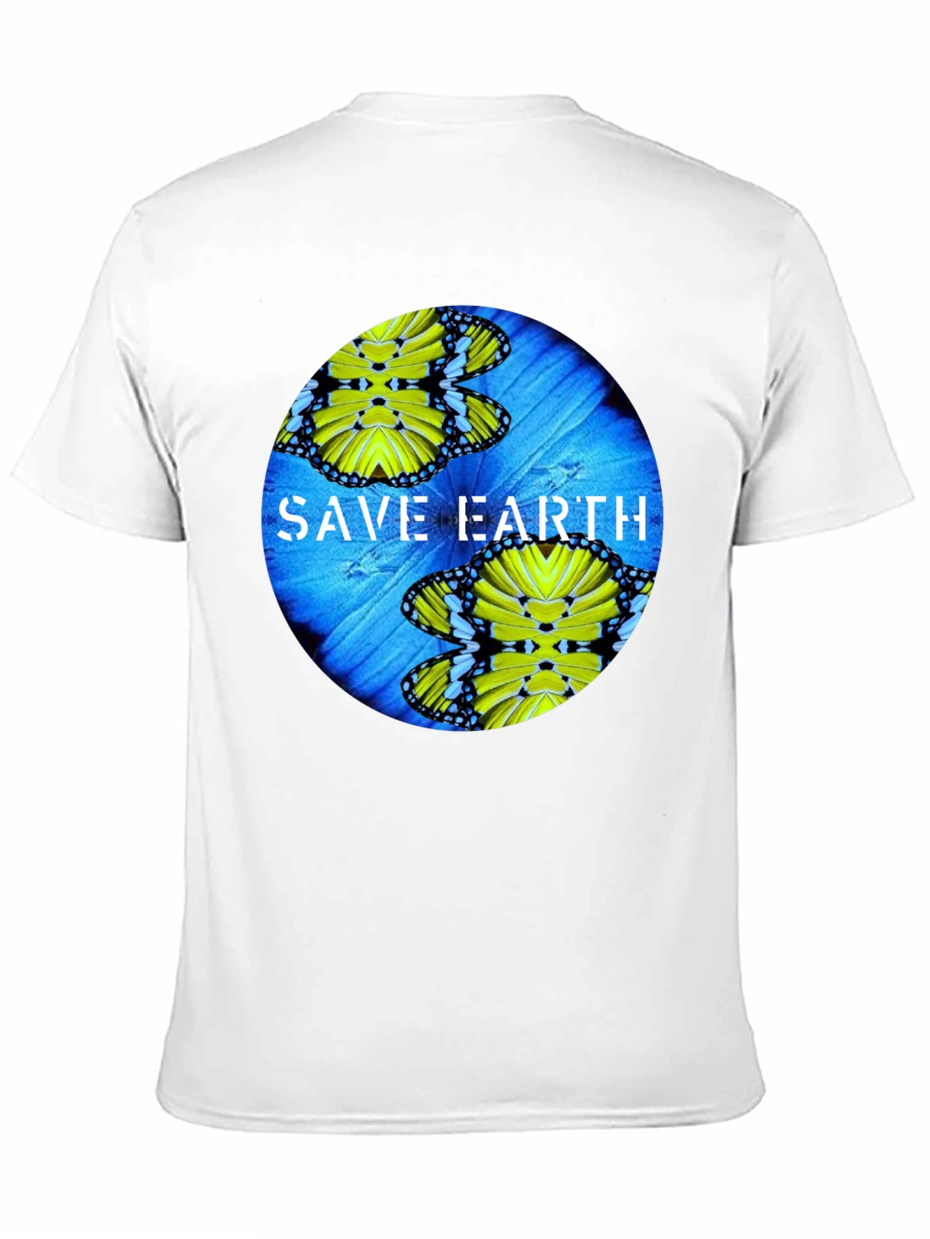 Save Earth Butterfly Graphic Tee
