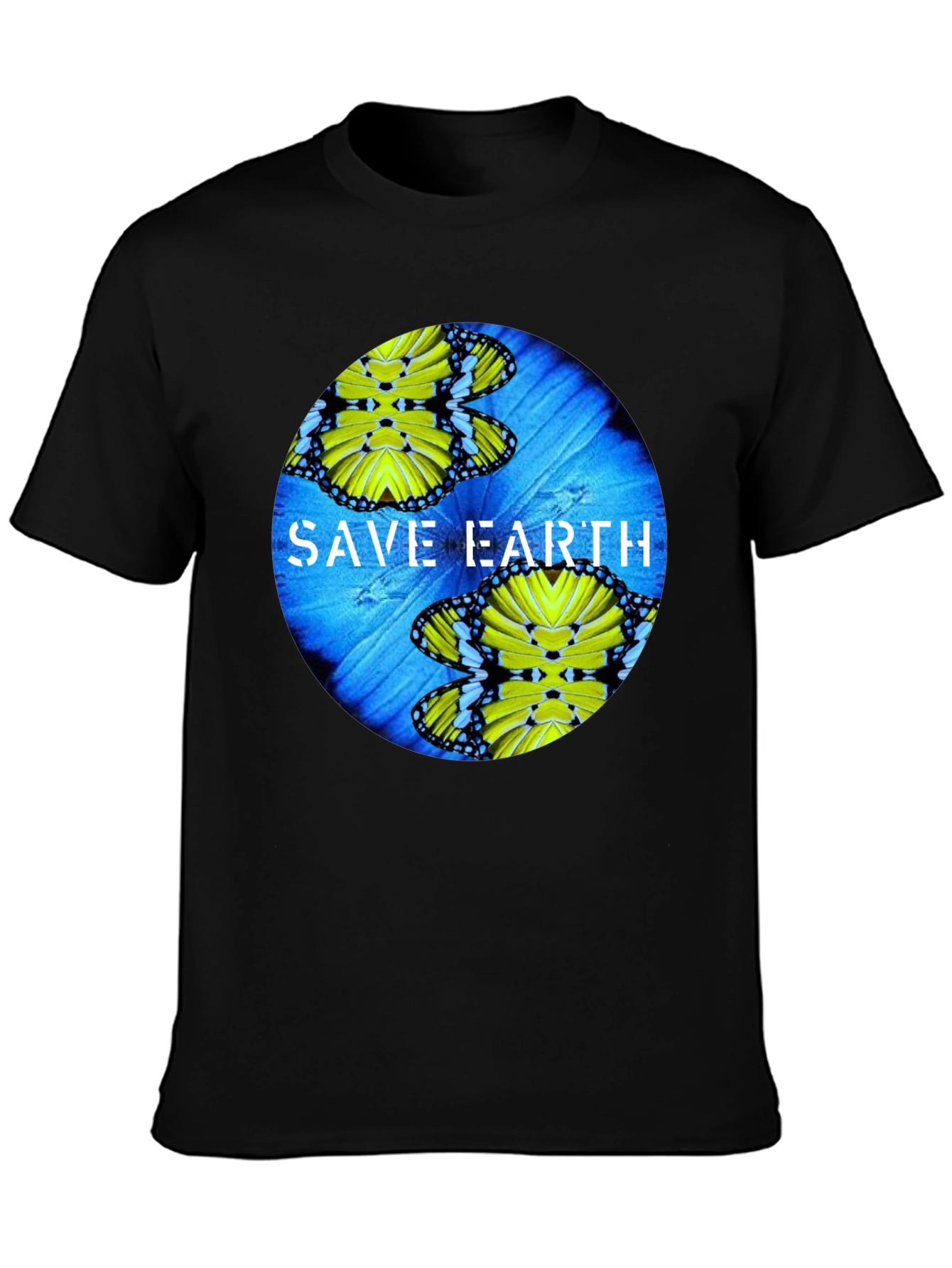 Save Earth Butterfly Graphic Tee