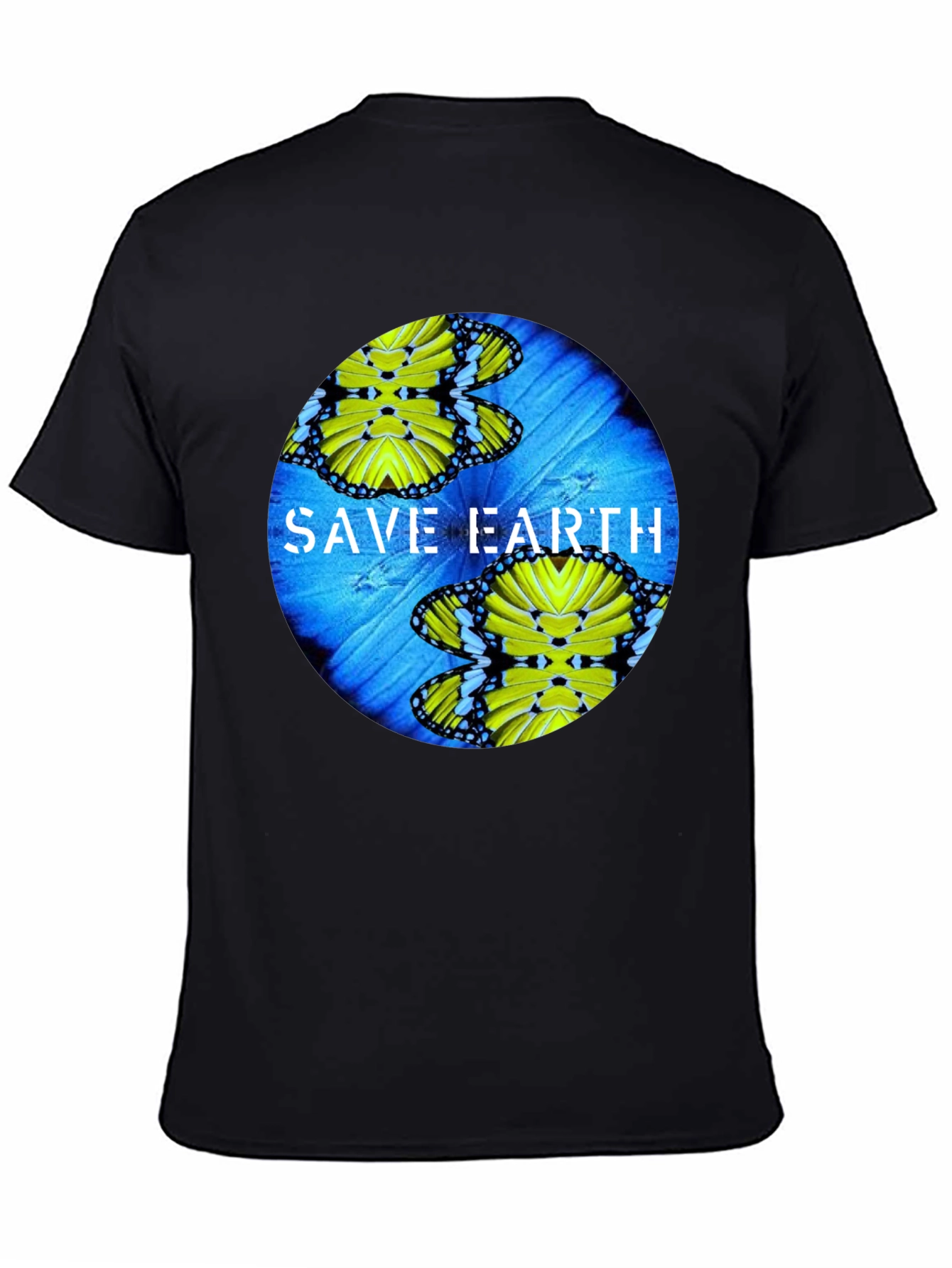 Save Earth Butterfly Graphic Tee