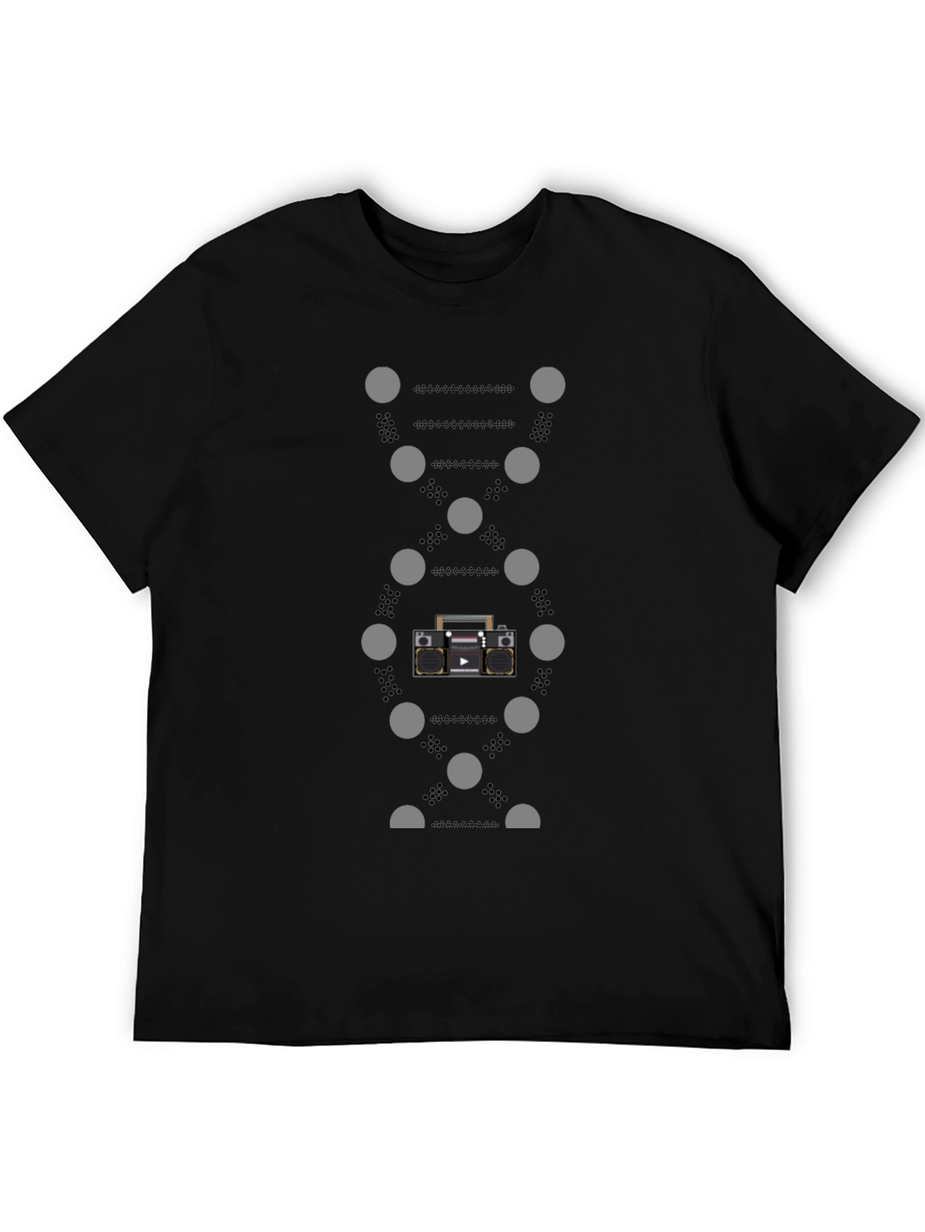 Boombox DNA Graphic Tee - Music Lover Style
