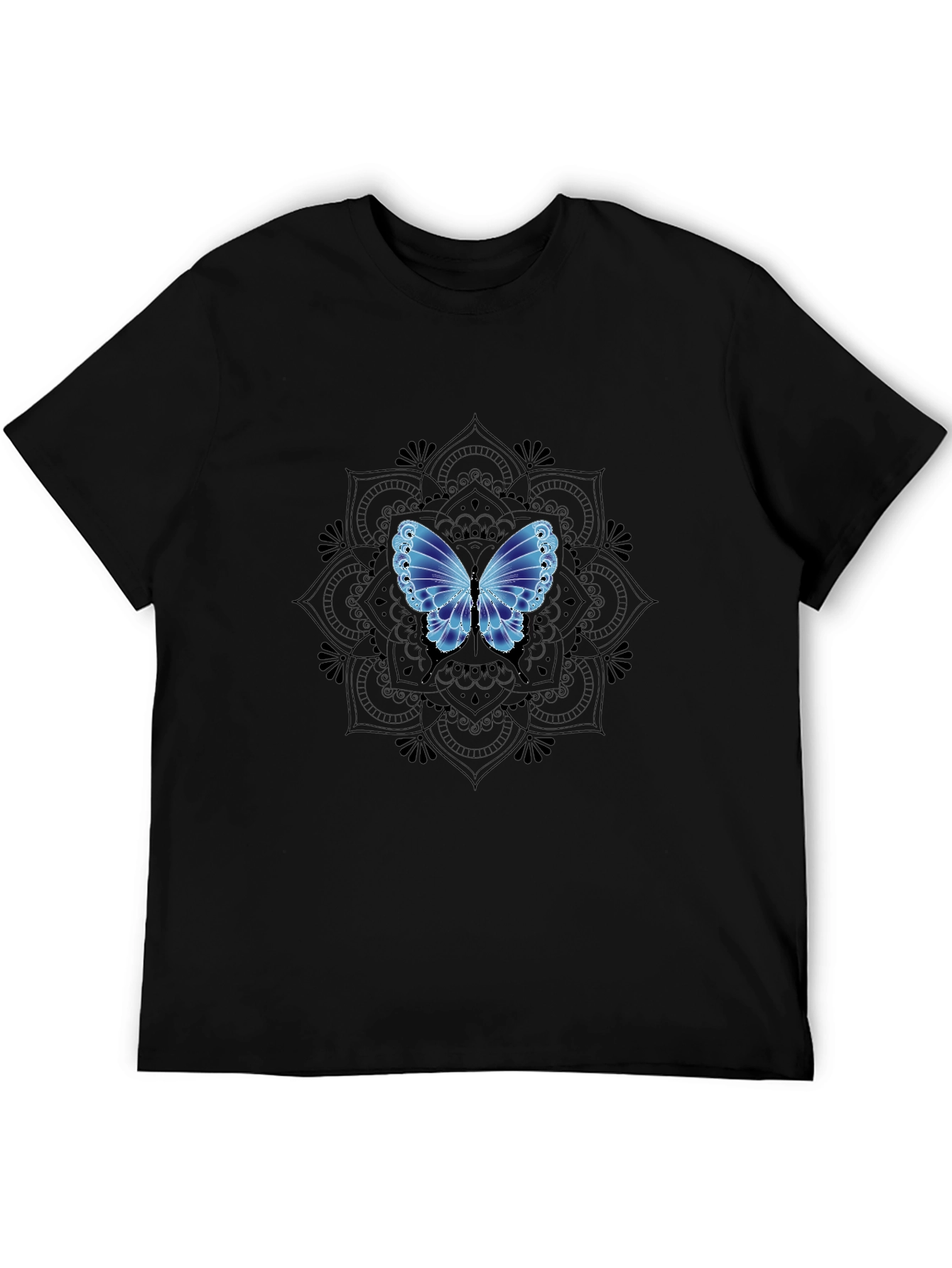 Butterfly Mandala Graphic T-Shirt