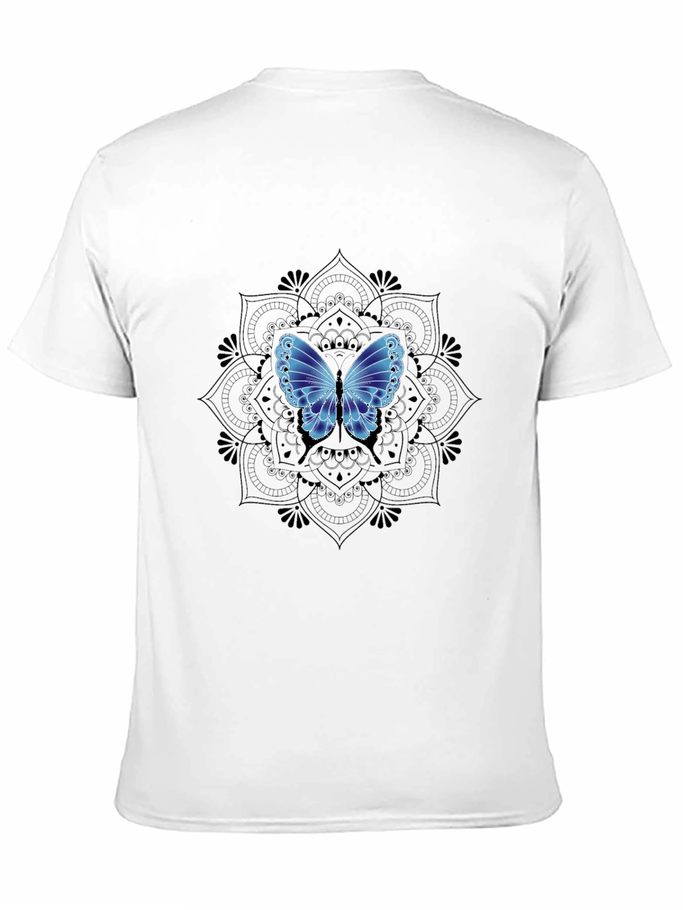 Butterfly Mandala Graphic T-Shirt