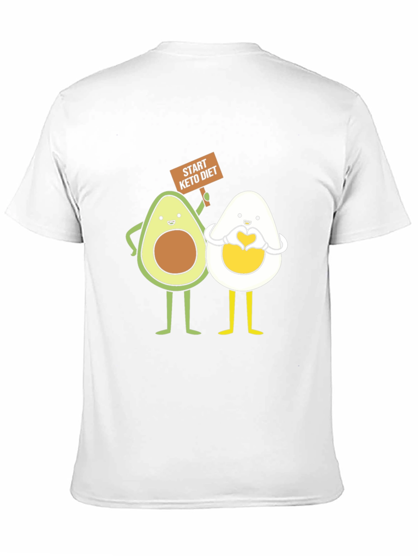 Keto Diet Avocado and Egg T-Shirt