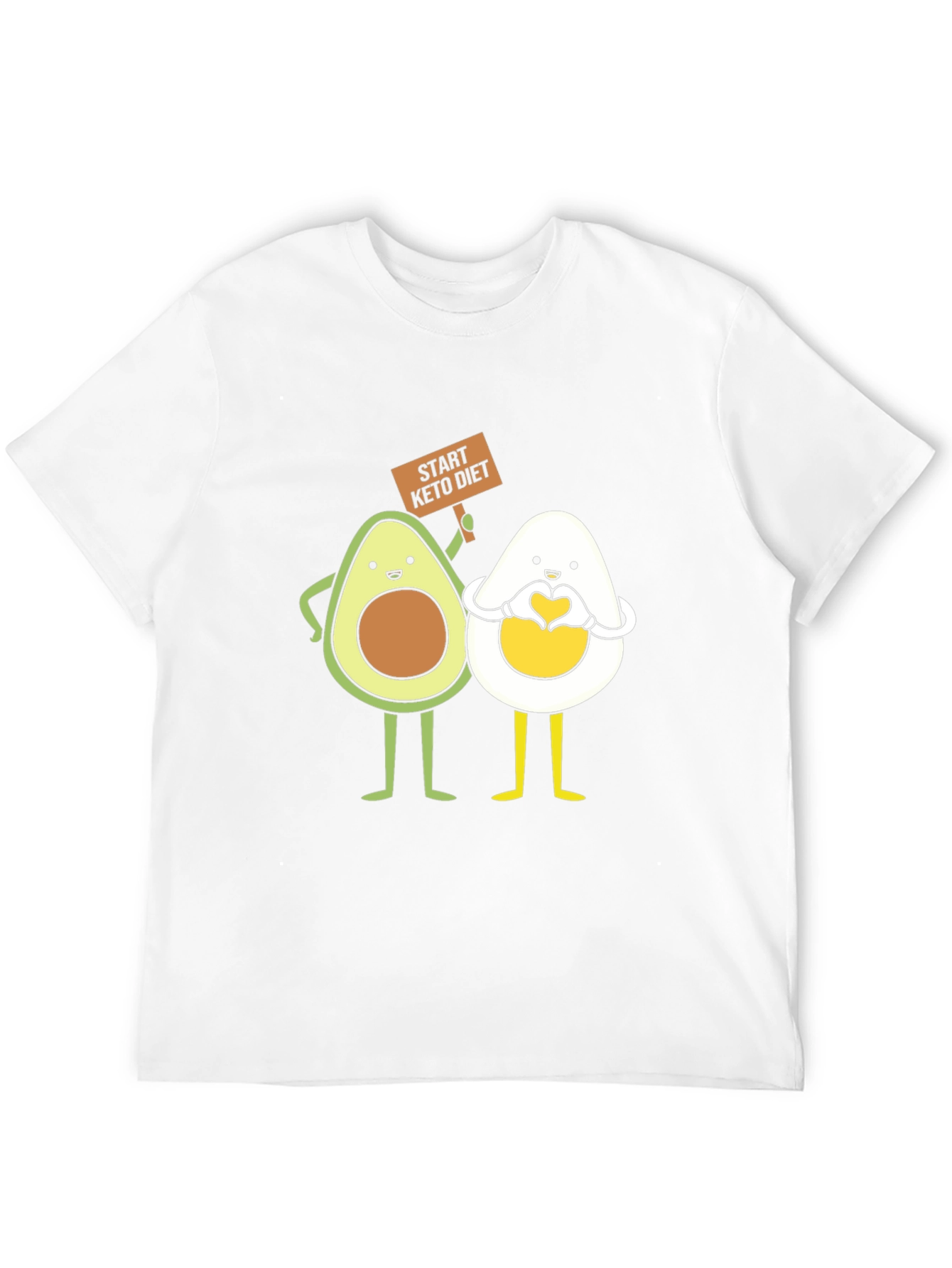 Keto Diet Avocado and Egg T-Shirt