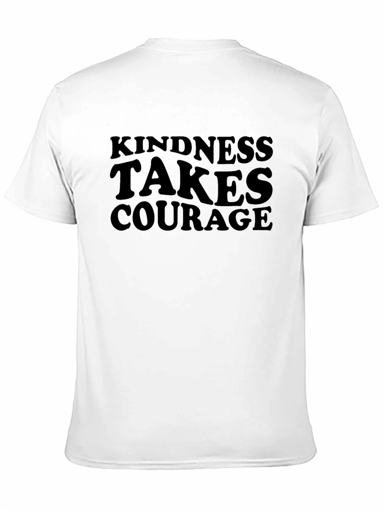 Kindness Takes Courage Graphic Tee - Black