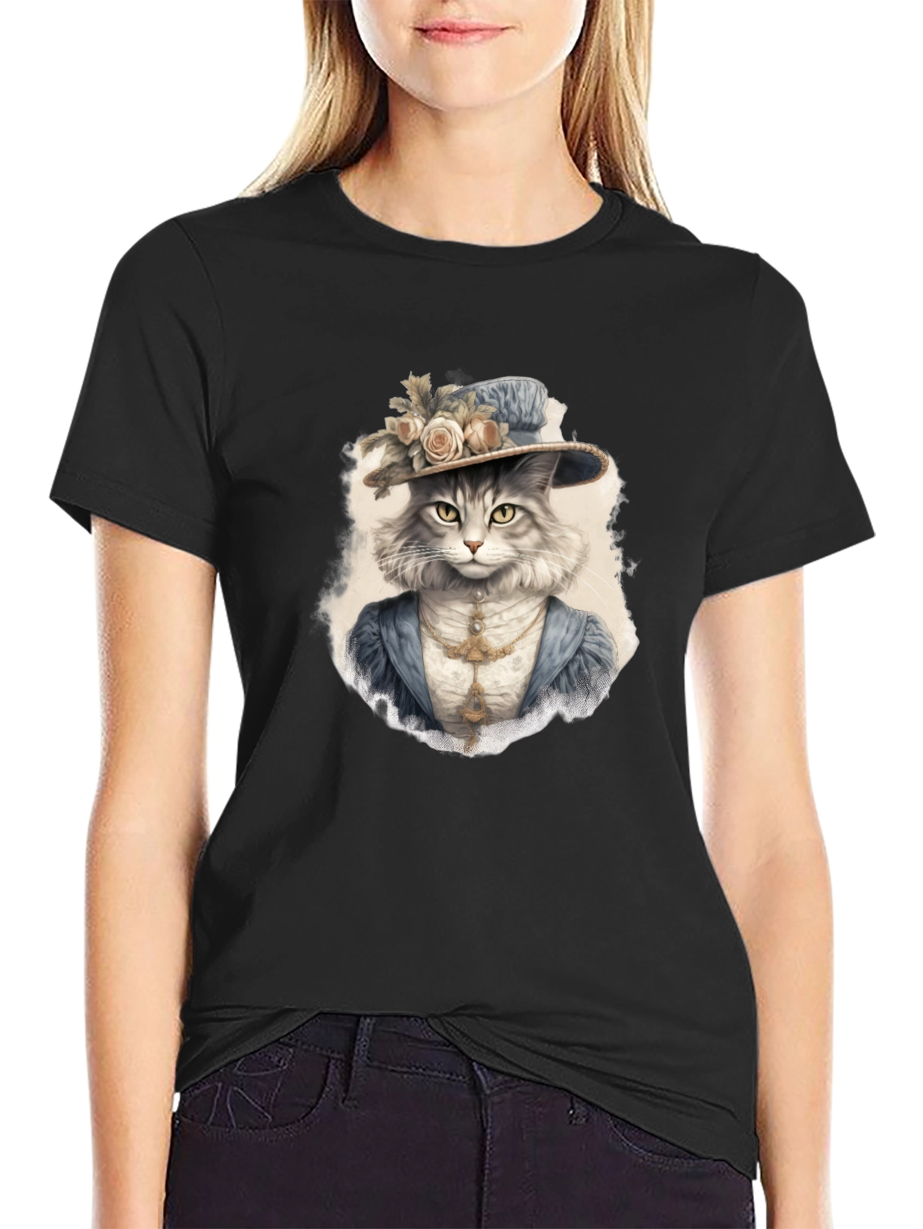 Aristocat T-Shirt: Sophisticated Feline Fashion