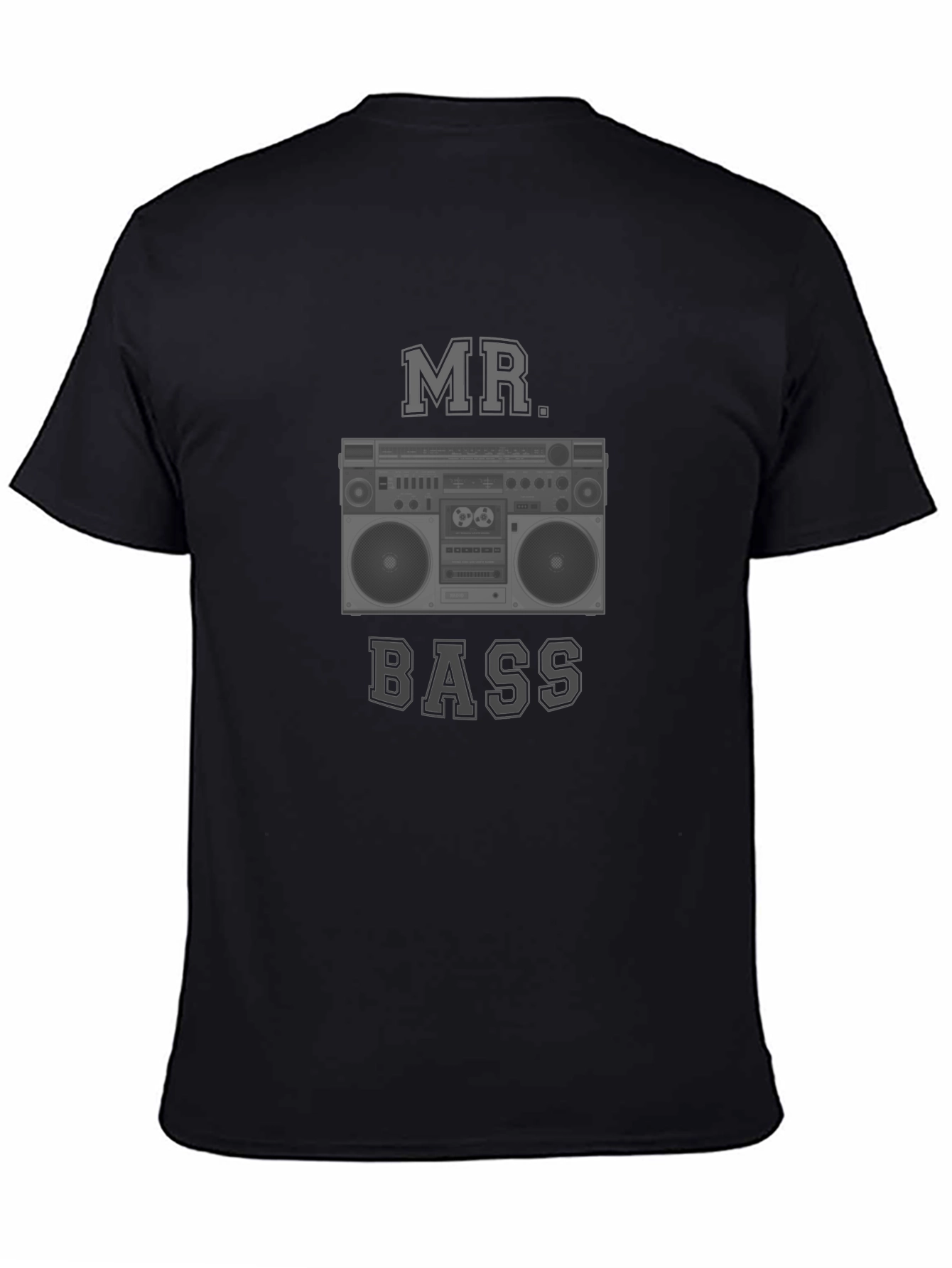 MR. BASS Boombox Graphic T-Shirt