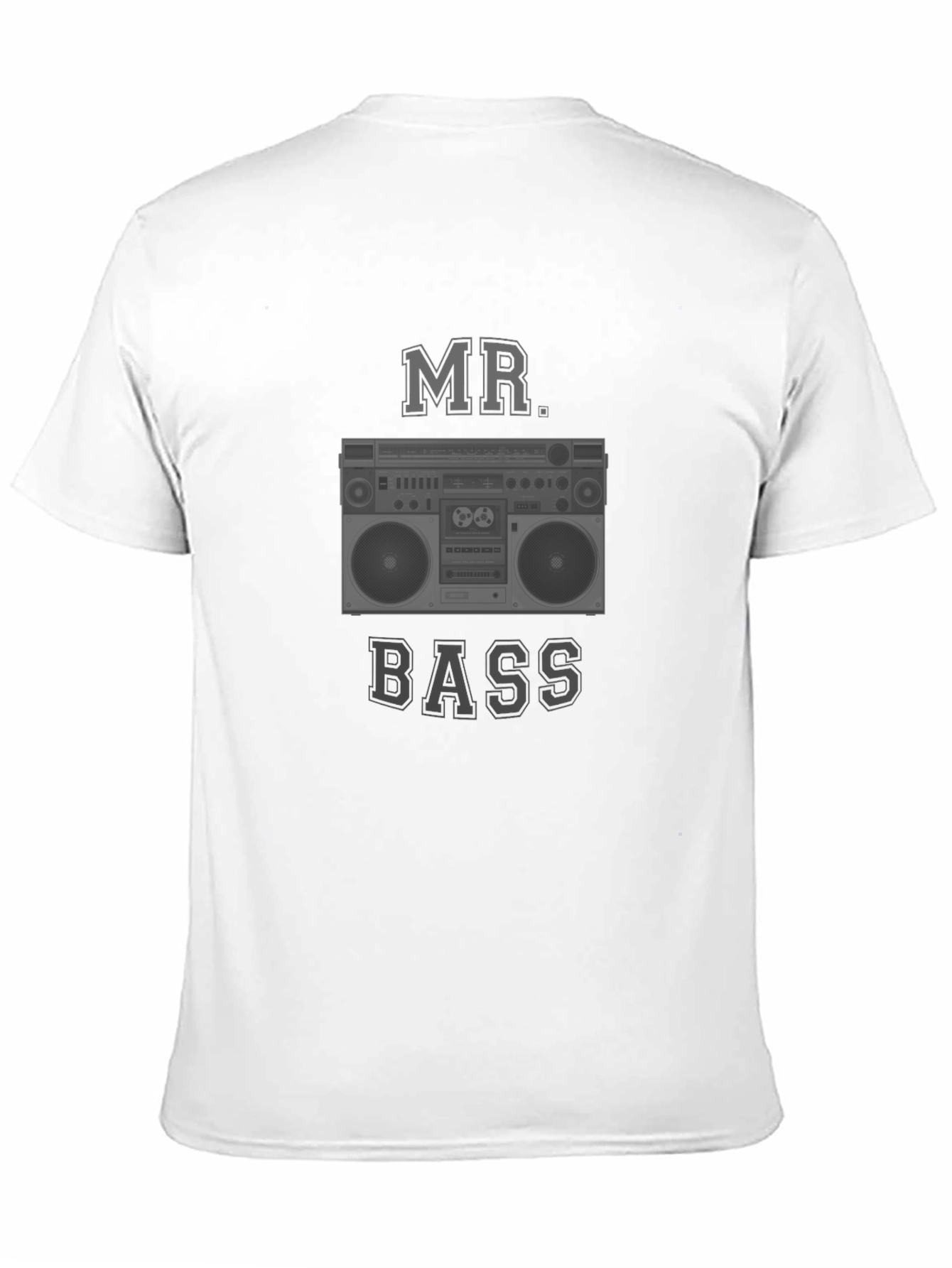MR. BASS Boombox Graphic T-Shirt