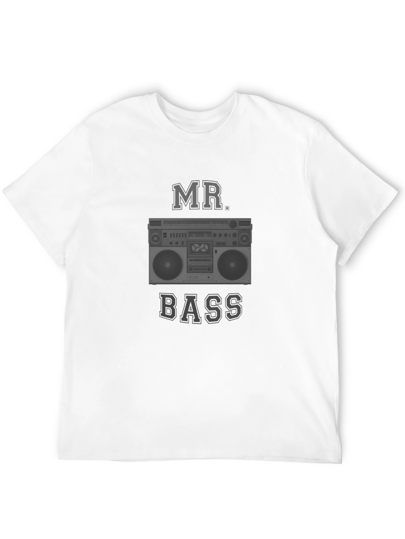 MR. BASS Boombox Graphic T-Shirt