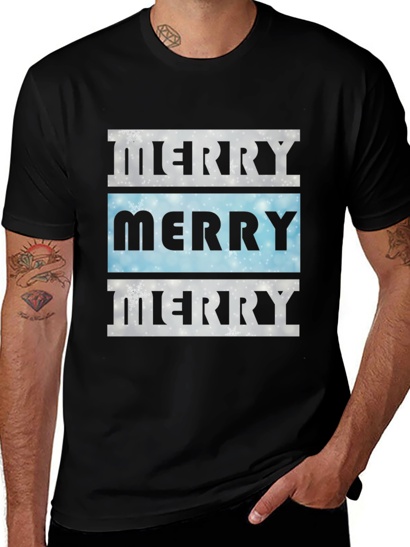Merry Christmas Graphic T-Shirt