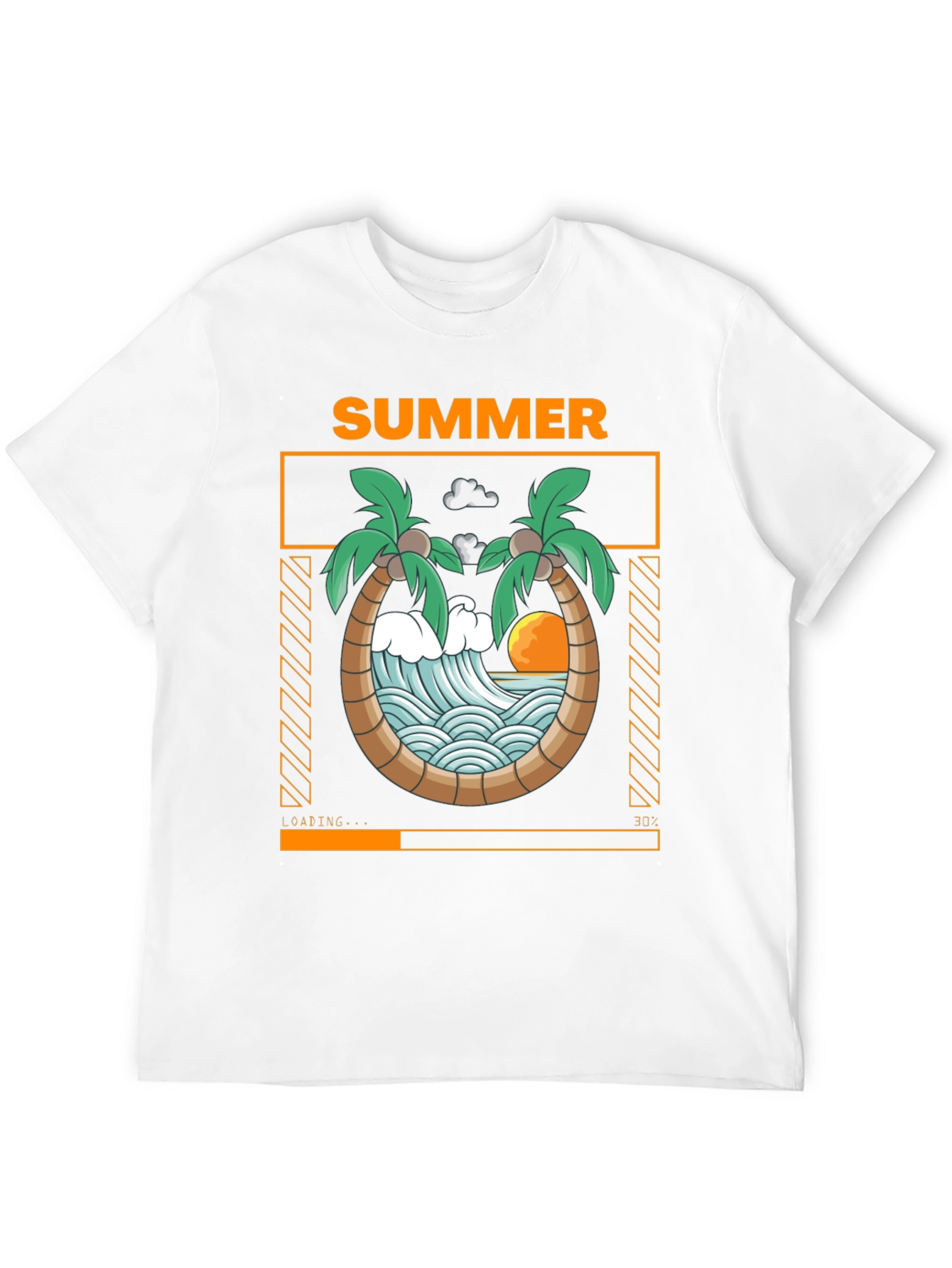 Summer Loading T-Shirt: Beach Vibes