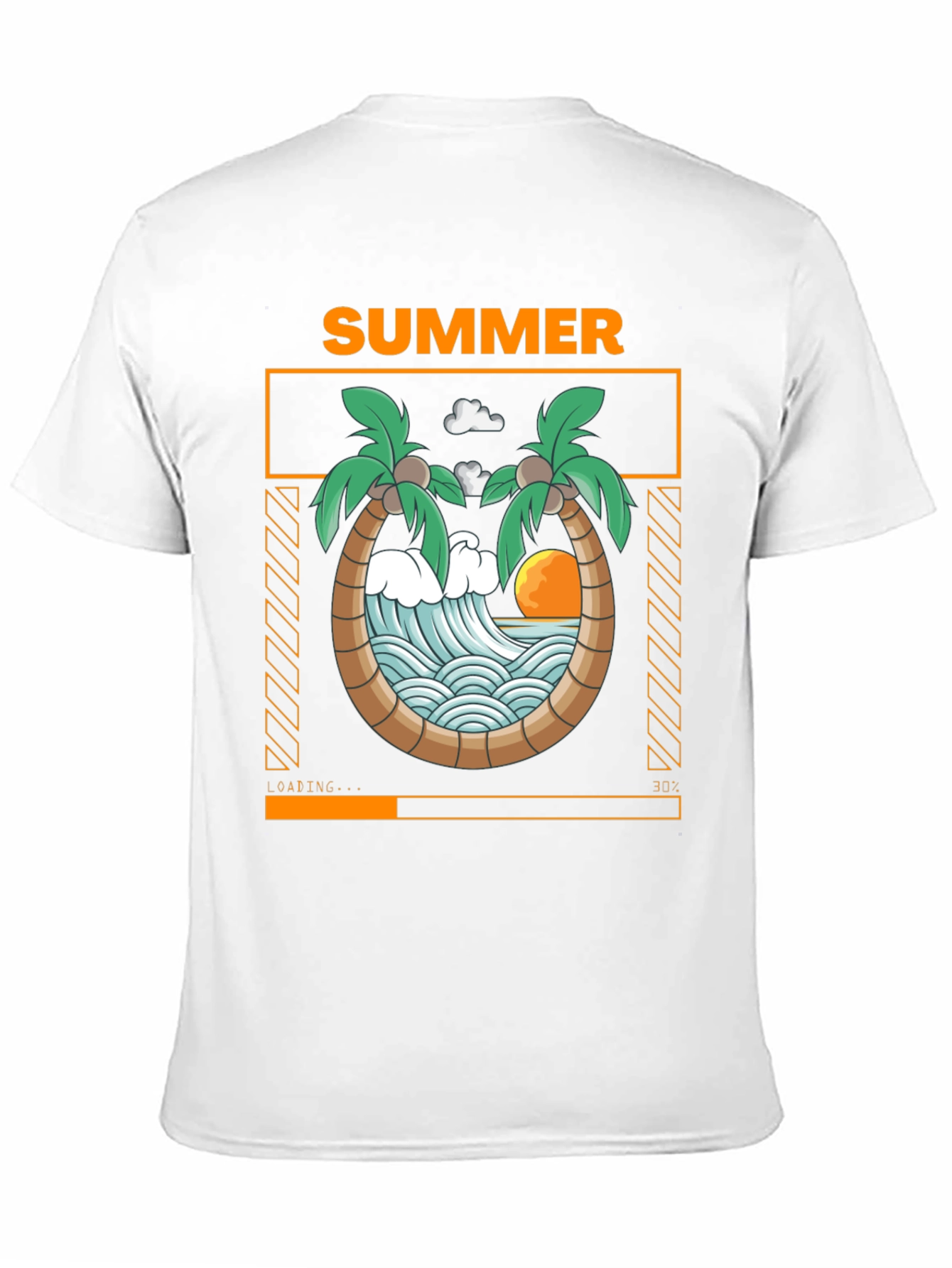 Summer Loading T-Shirt: Beach Vibes