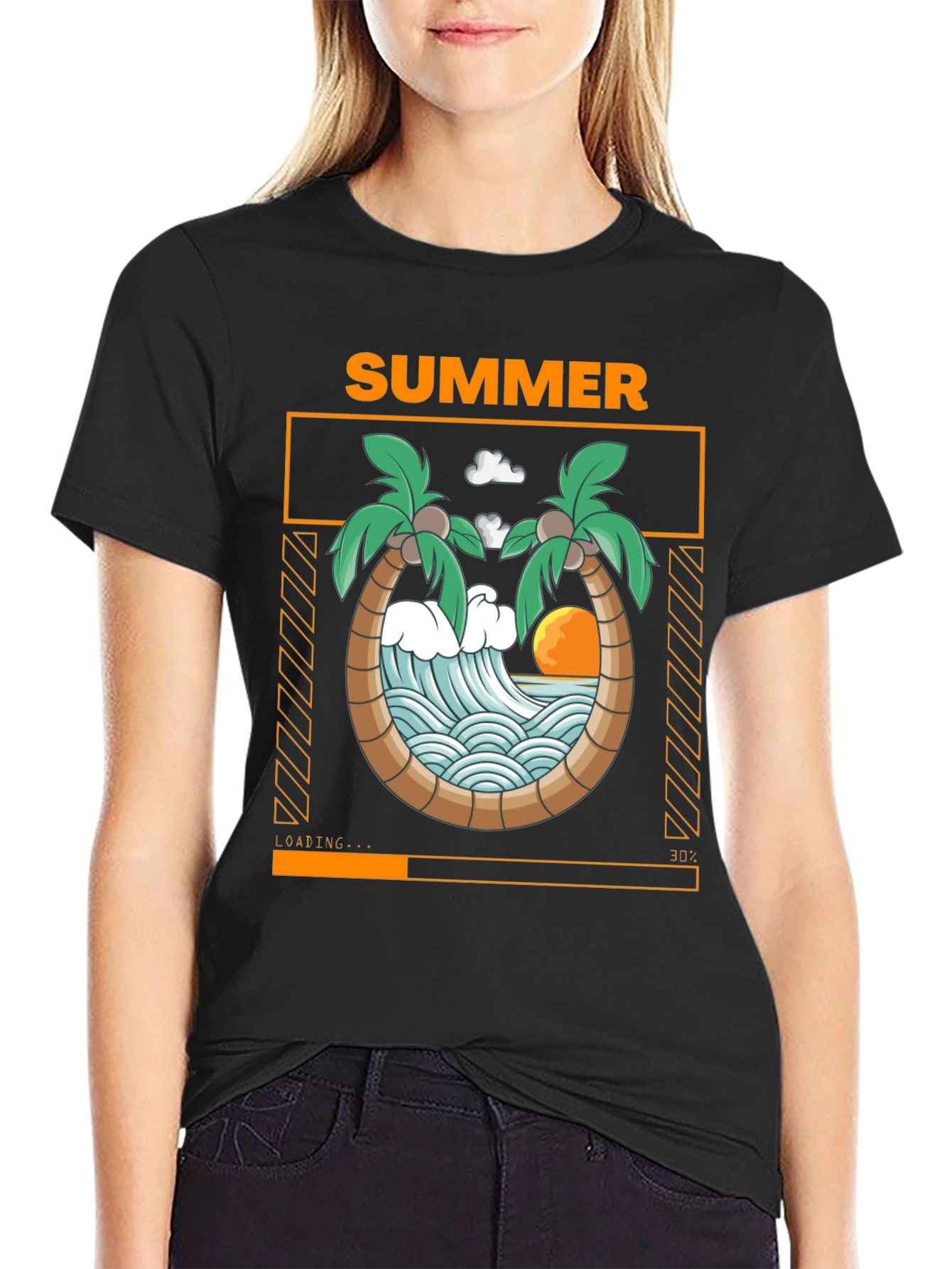 Summer Loading T-Shirt: Beach Vibes