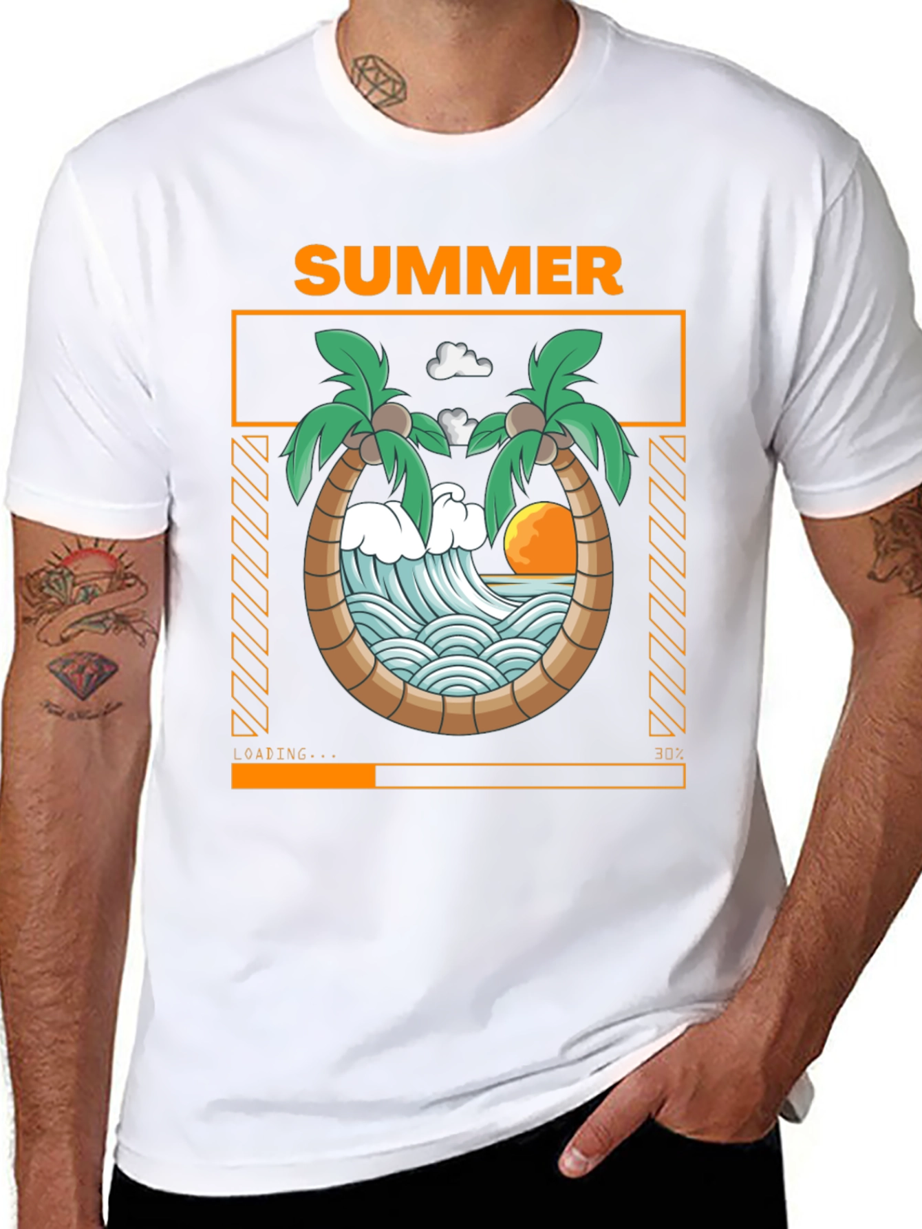 Summer Loading T-Shirt: Beach Vibes