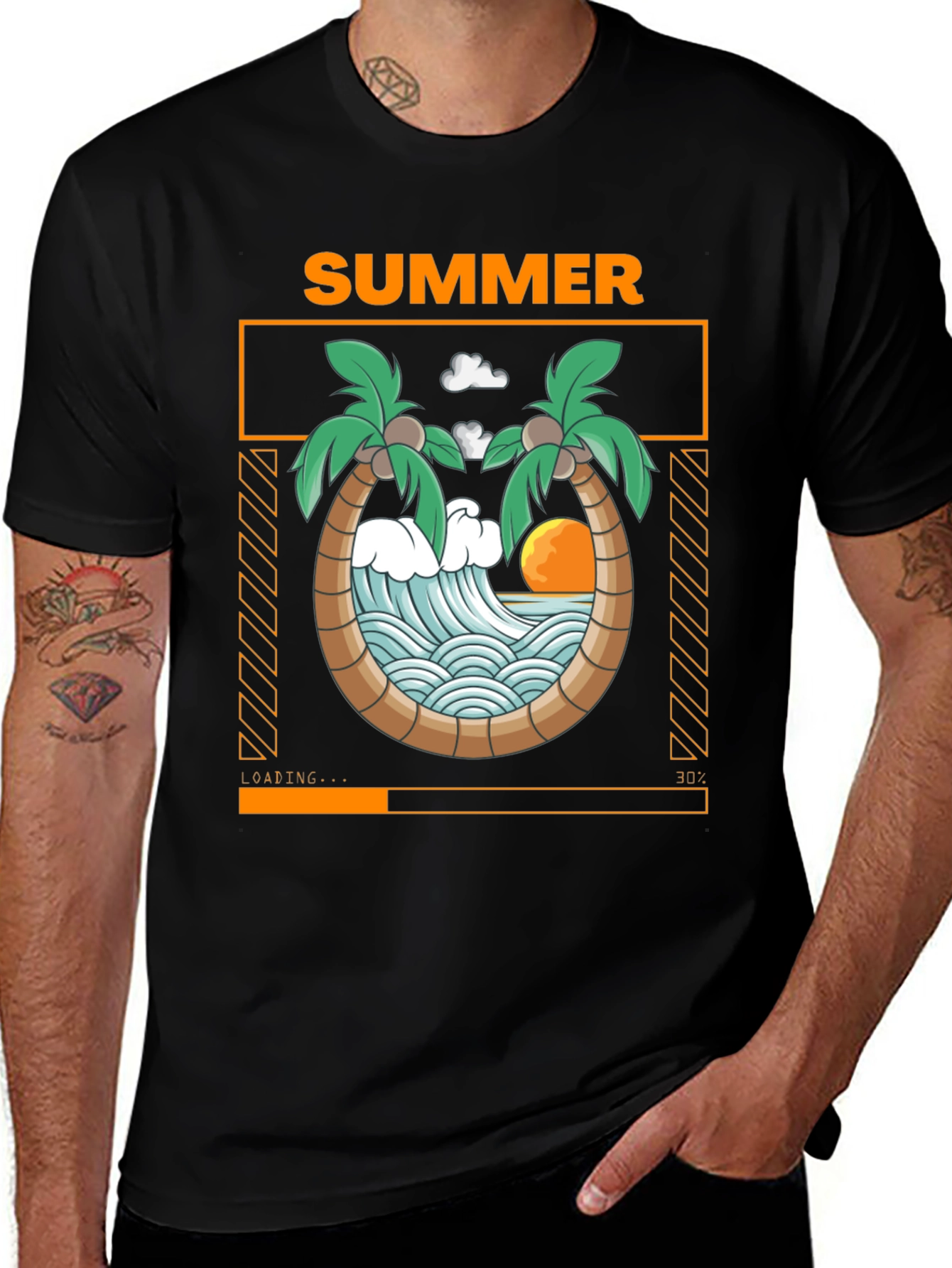 Summer Loading T-Shirt: Beach Vibes