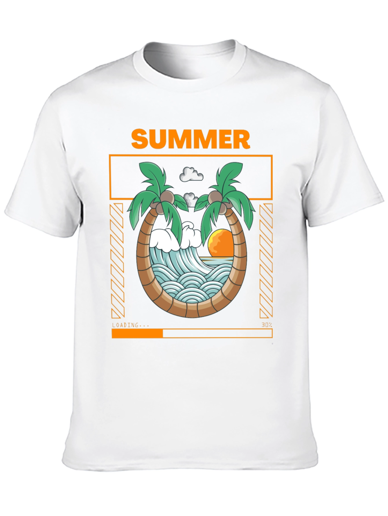 Summer Loading T-Shirt: Beach Vibes