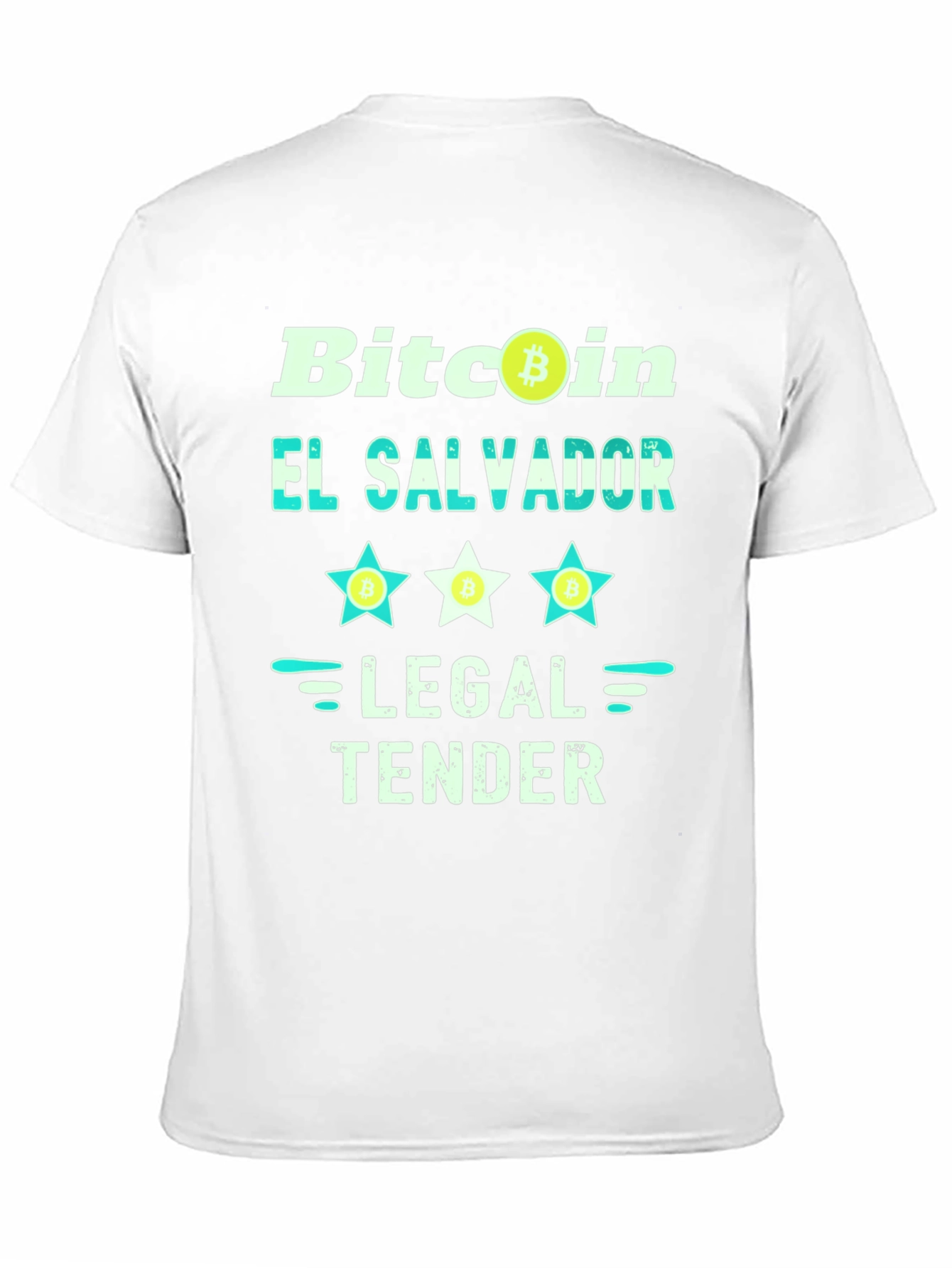 Bitcoin El Salvador Legal Tender Graphic Tee