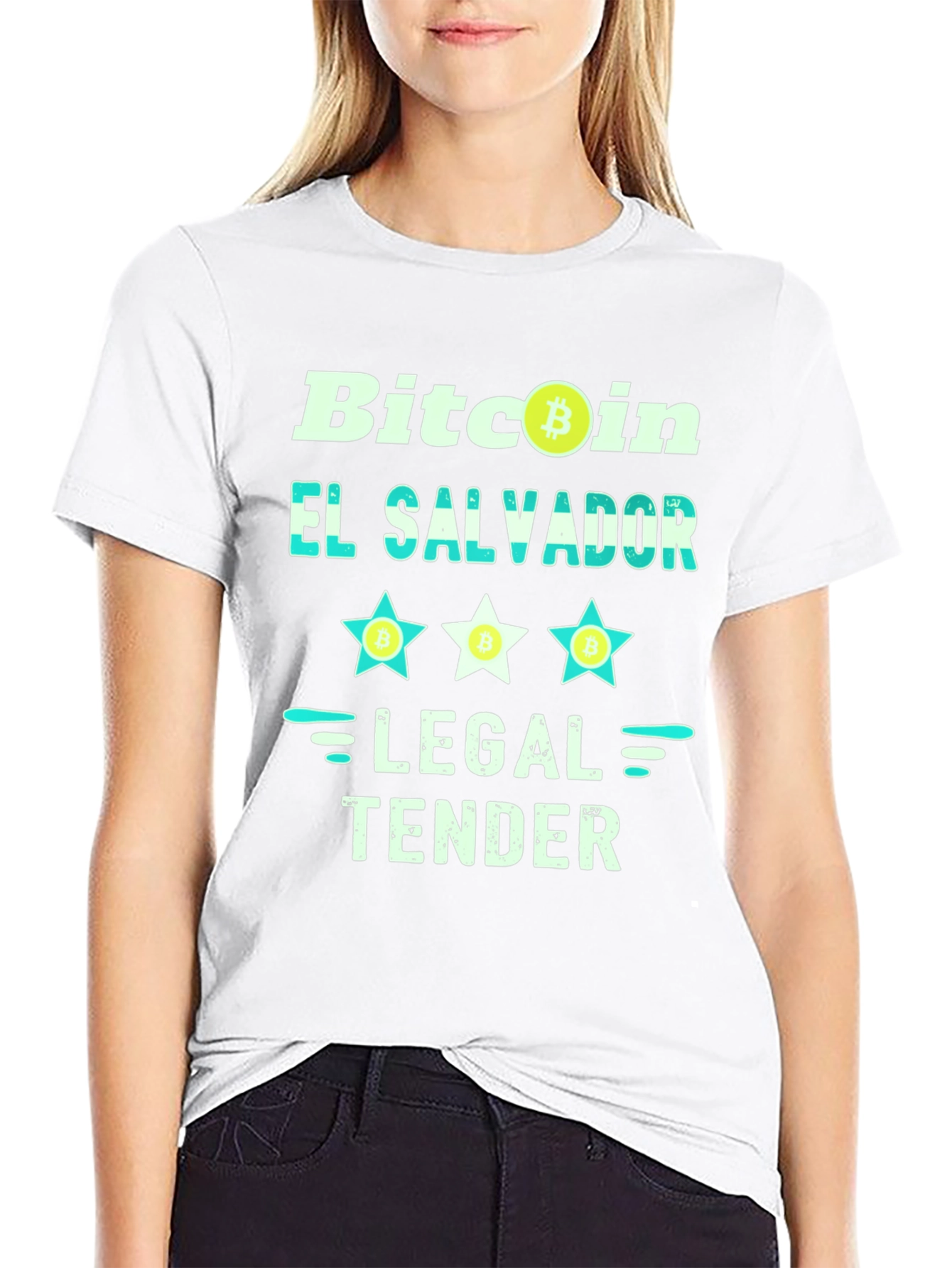 Bitcoin El Salvador Legal Tender Graphic Tee