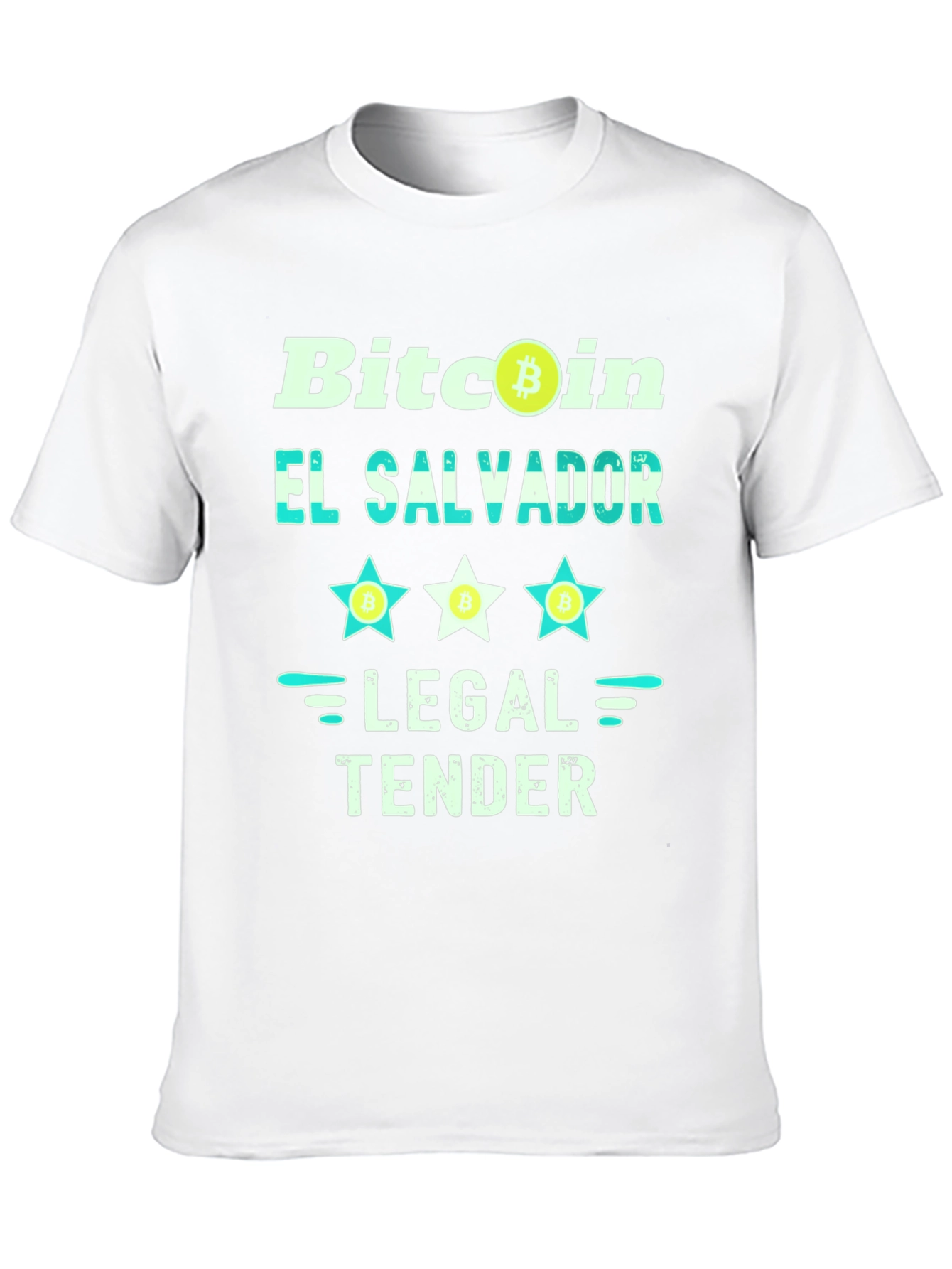 Bitcoin El Salvador Legal Tender Graphic Tee