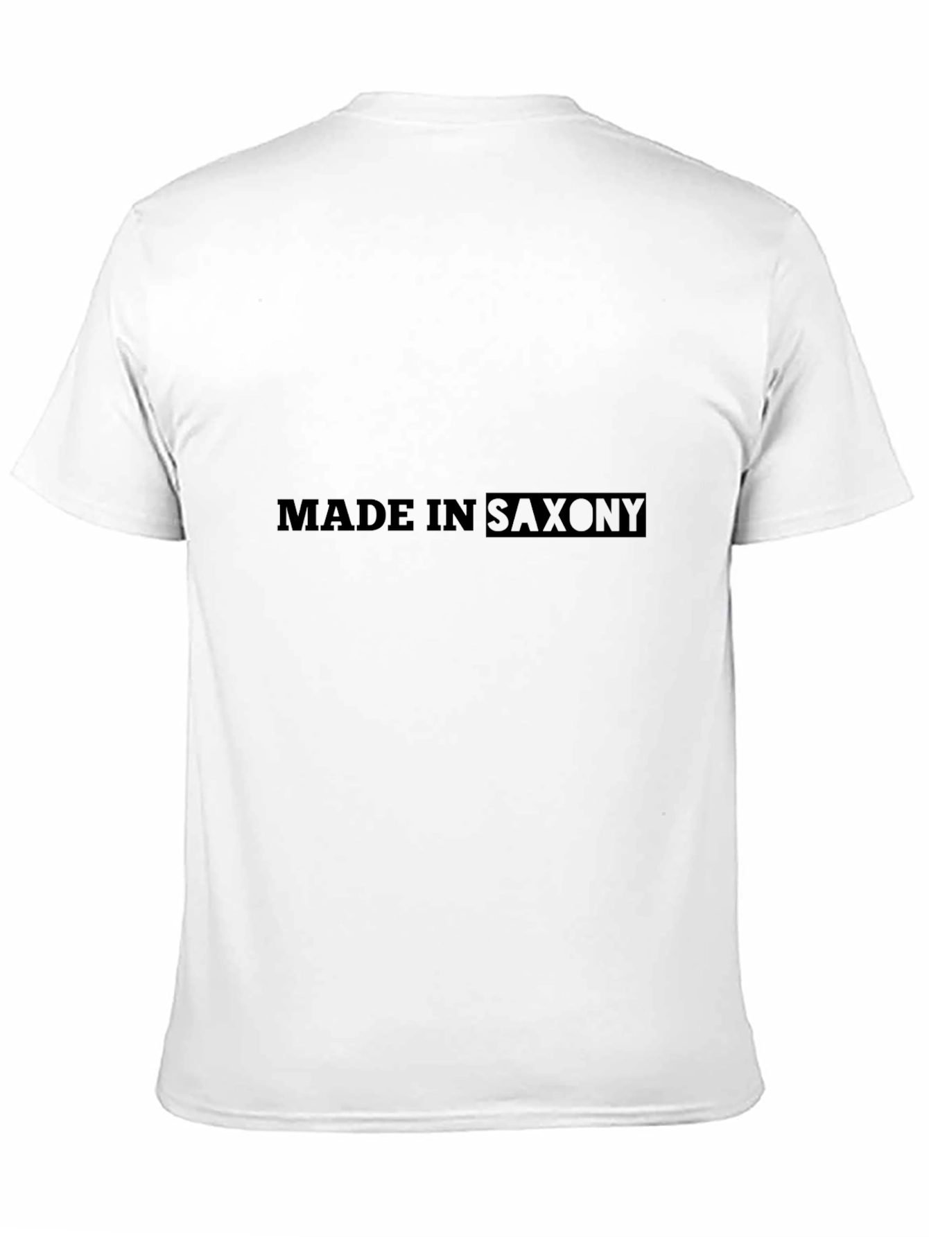 Made in Saxony Black T-Shirt Casual Wear