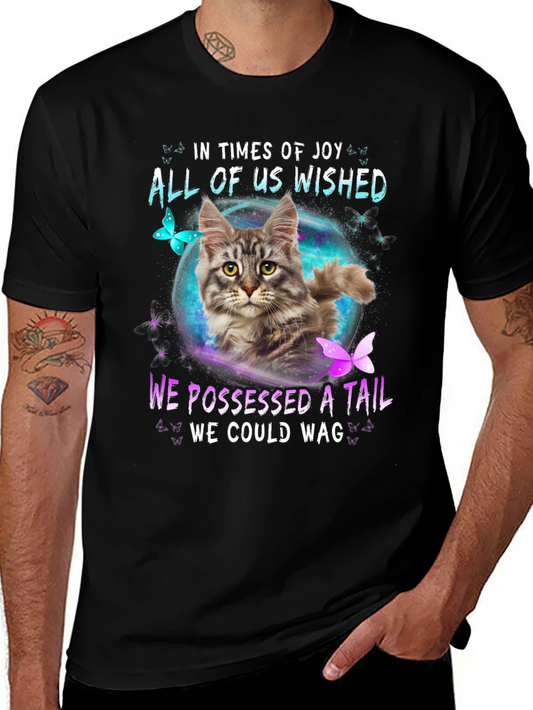 Cat T-Shirt: All of Us Wished We Possessed A Tail