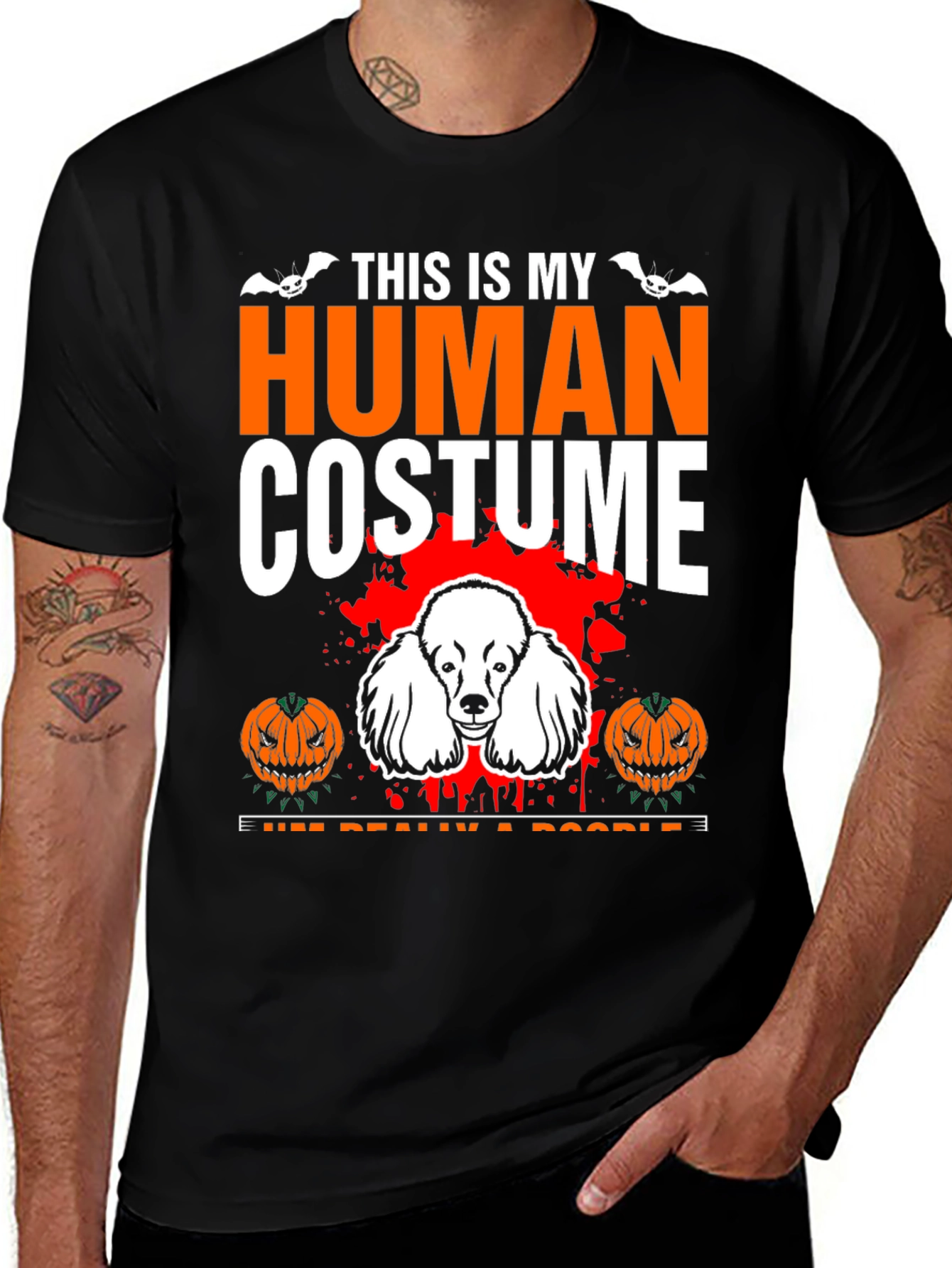 Halloween Doodle Costume T-Shirt