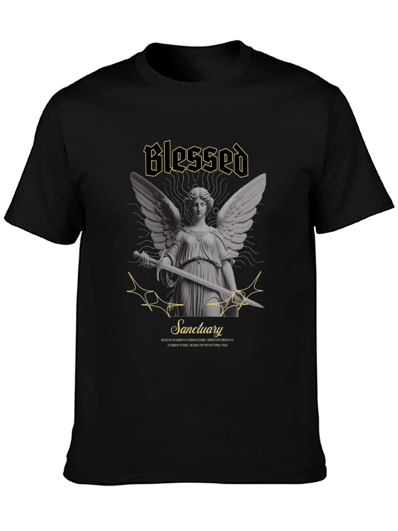 Blessed Angel Graphic T-Shirt