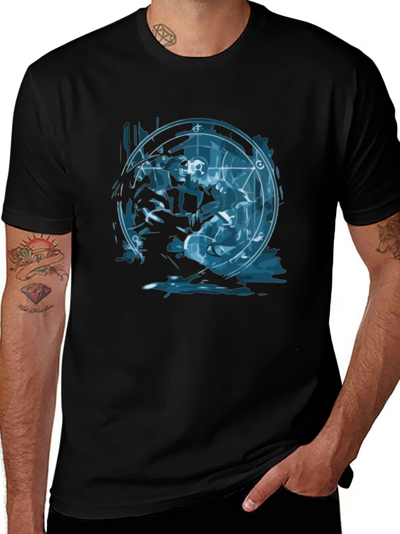Alchemy Circle Black T-Shirt