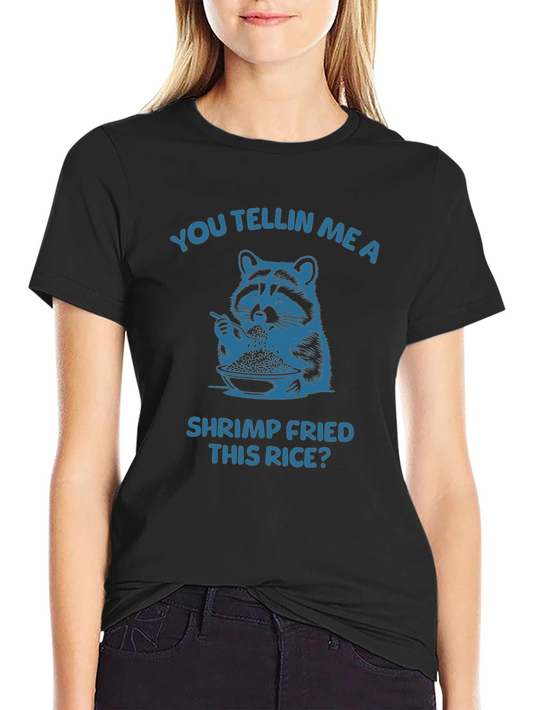Shrimp Fried This Rice? Mens Graphic Tee