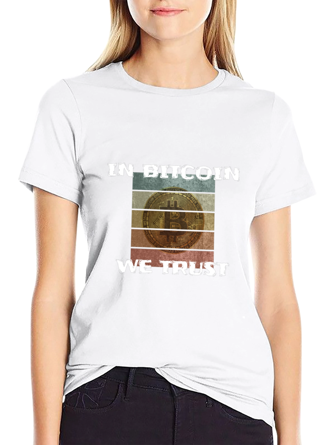 In Bitcoin We Trust Graphic Tee