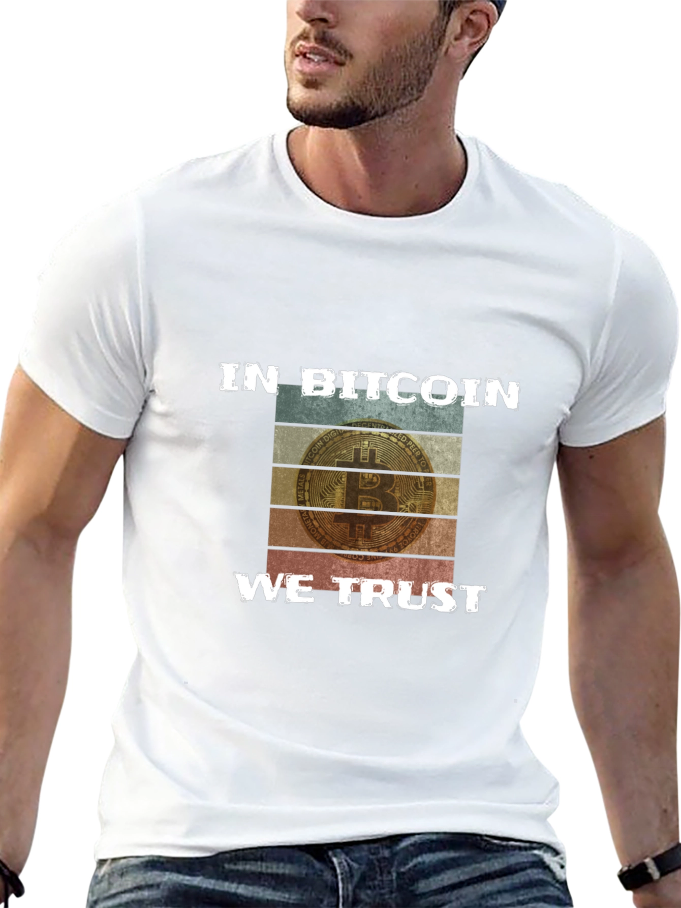 In Bitcoin We Trust Graphic Tee