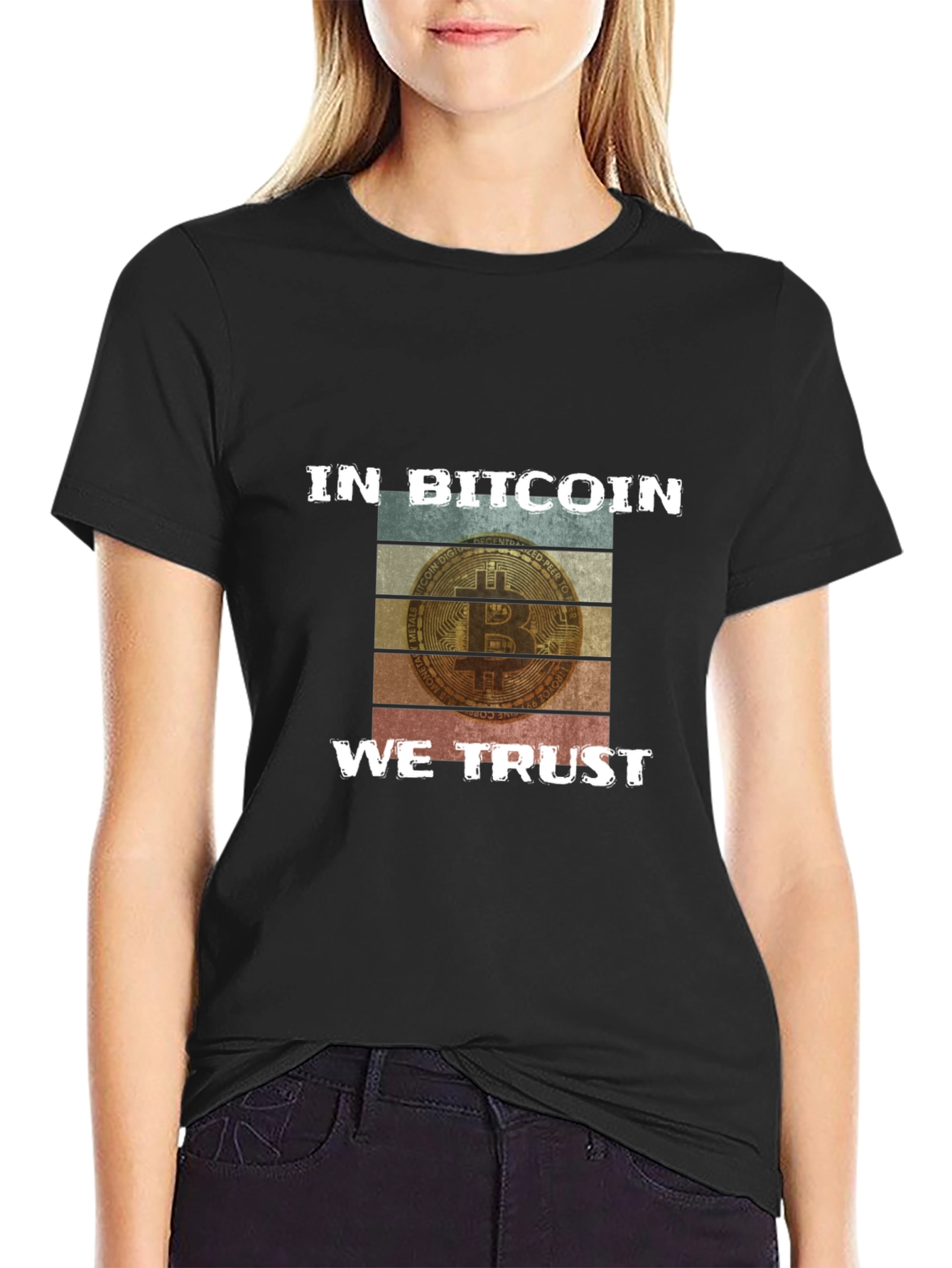 In Bitcoin We Trust Graphic Tee