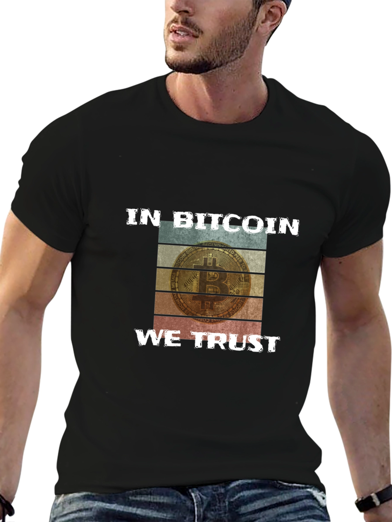 In Bitcoin We Trust Graphic Tee