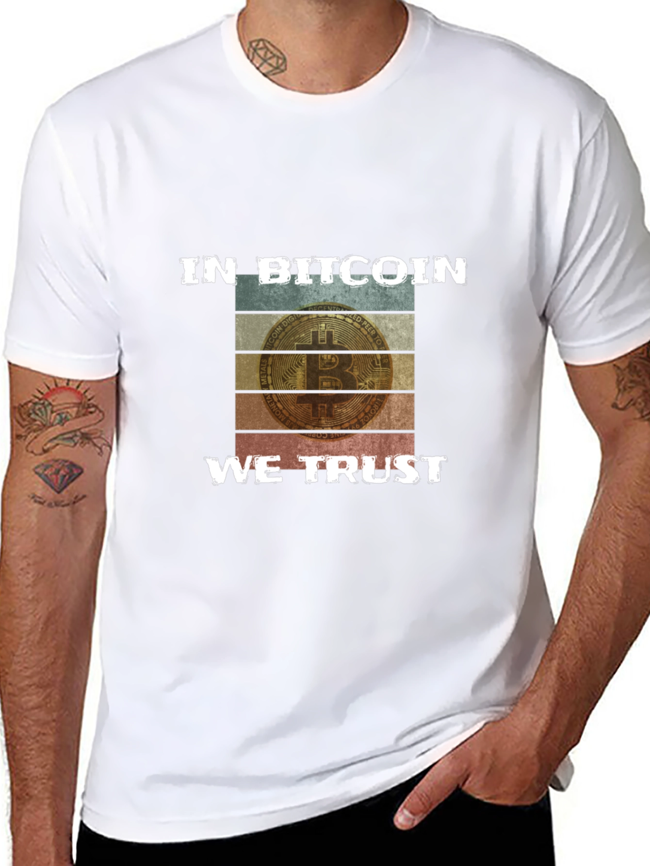 In Bitcoin We Trust Graphic Tee